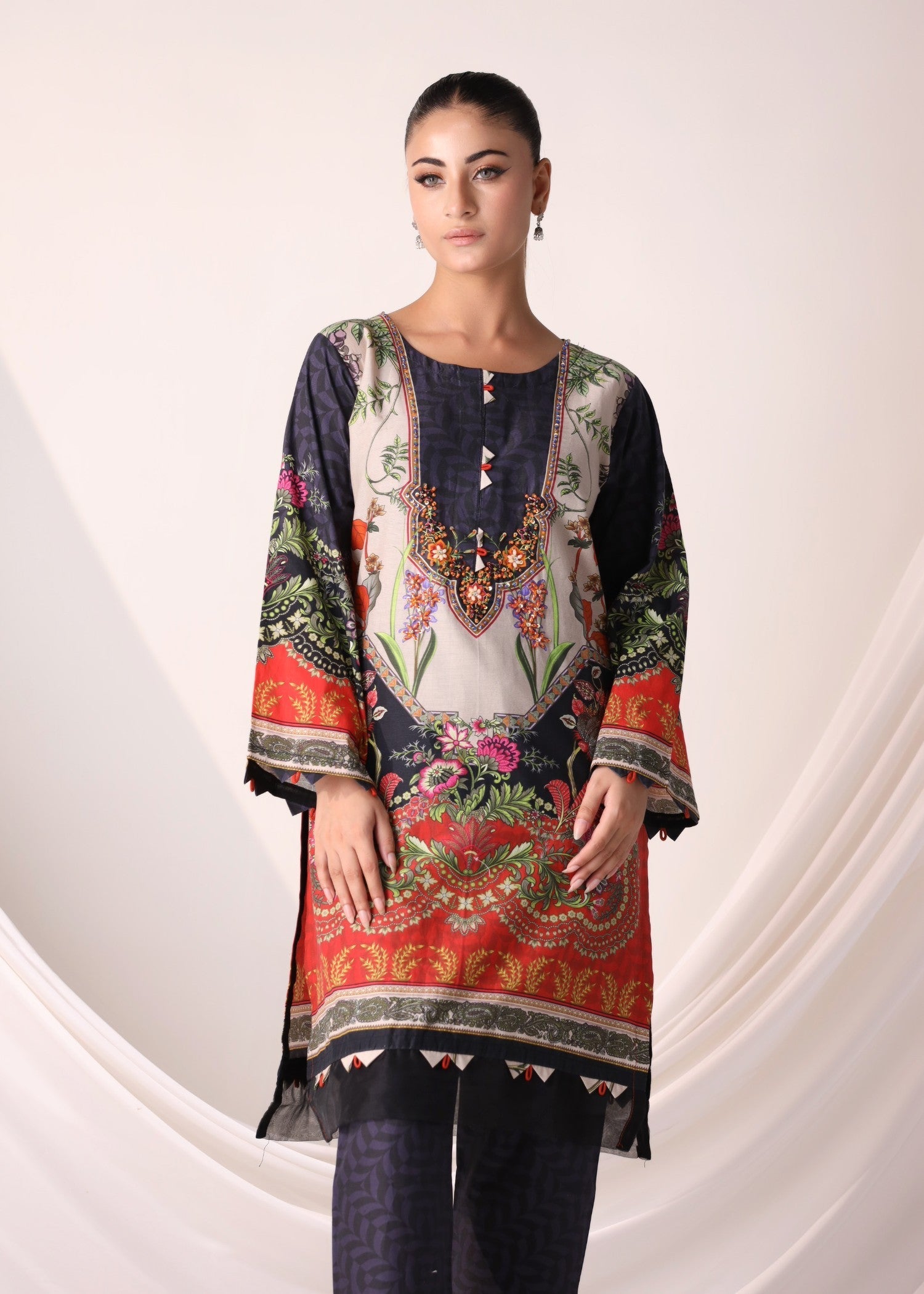 B.K Clothings Charcole 2pice Women 2pcs