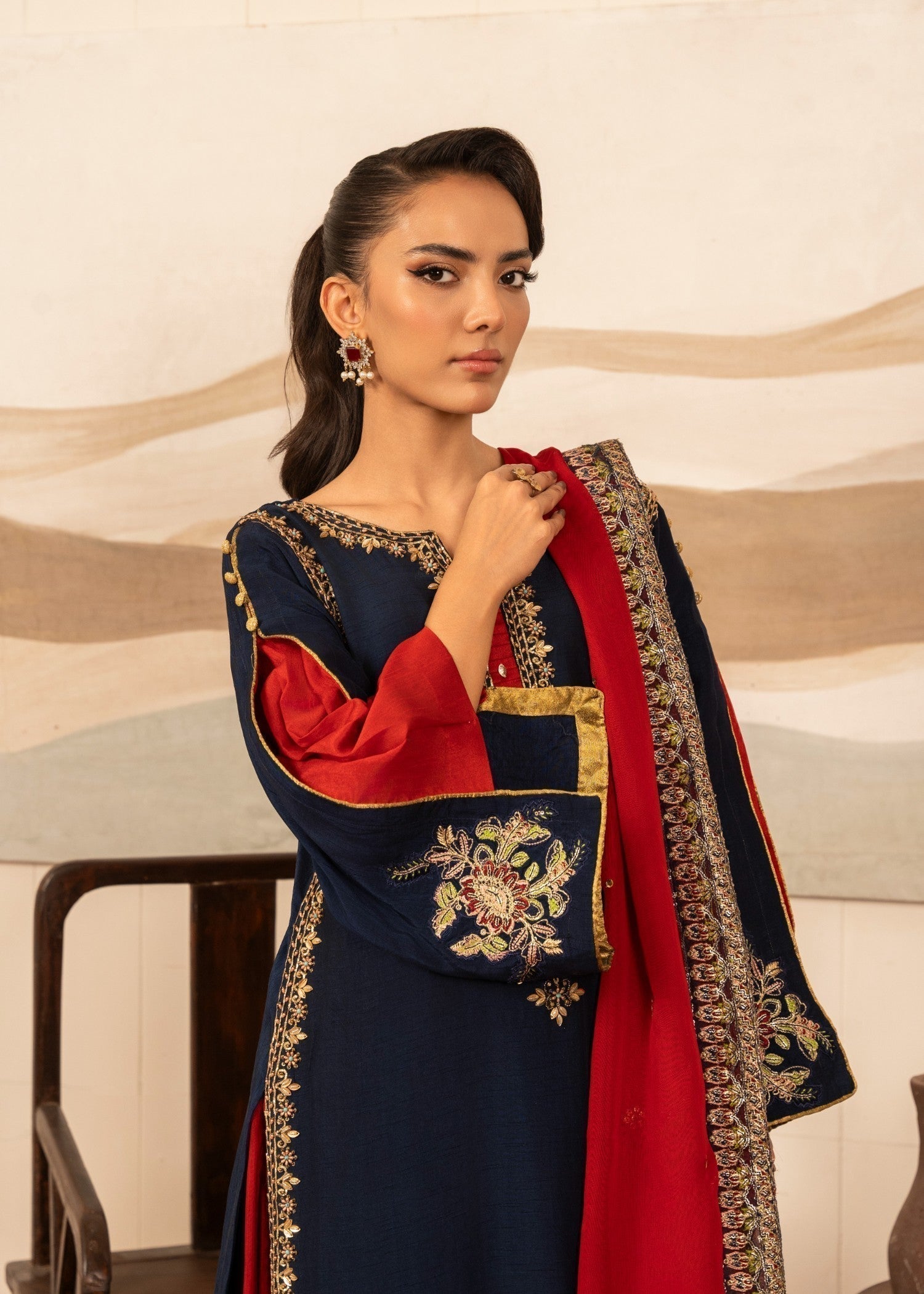 Sara Jahan Neelam Women 3pcs