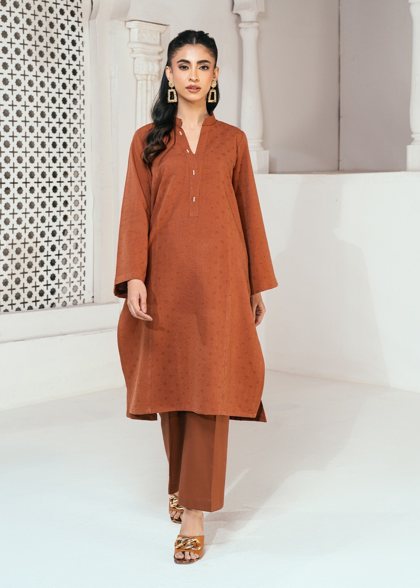 Rangeen Squash Self Jacquard Women 2pcs