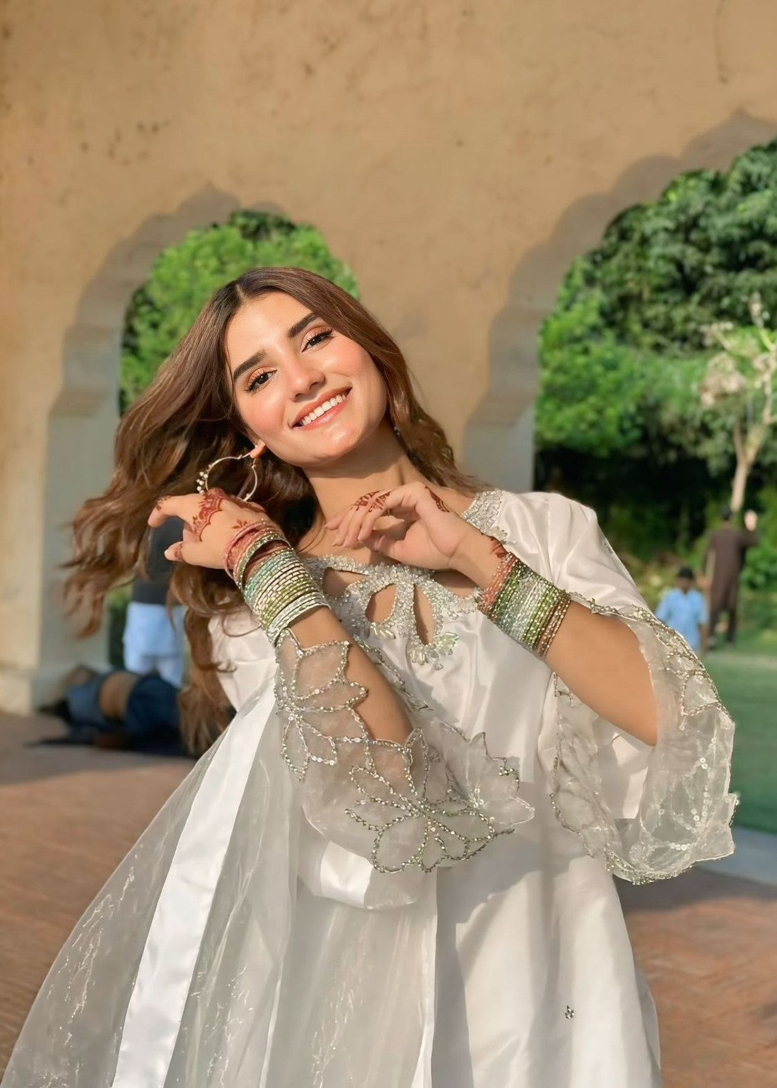 Anabiya Riwaaj bulbul White Women 3pcs