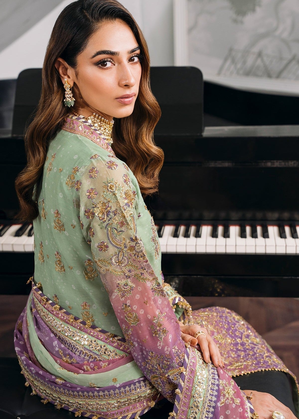 Baroque BQU CH12 D08 STITCHED (S) Women 3pcs