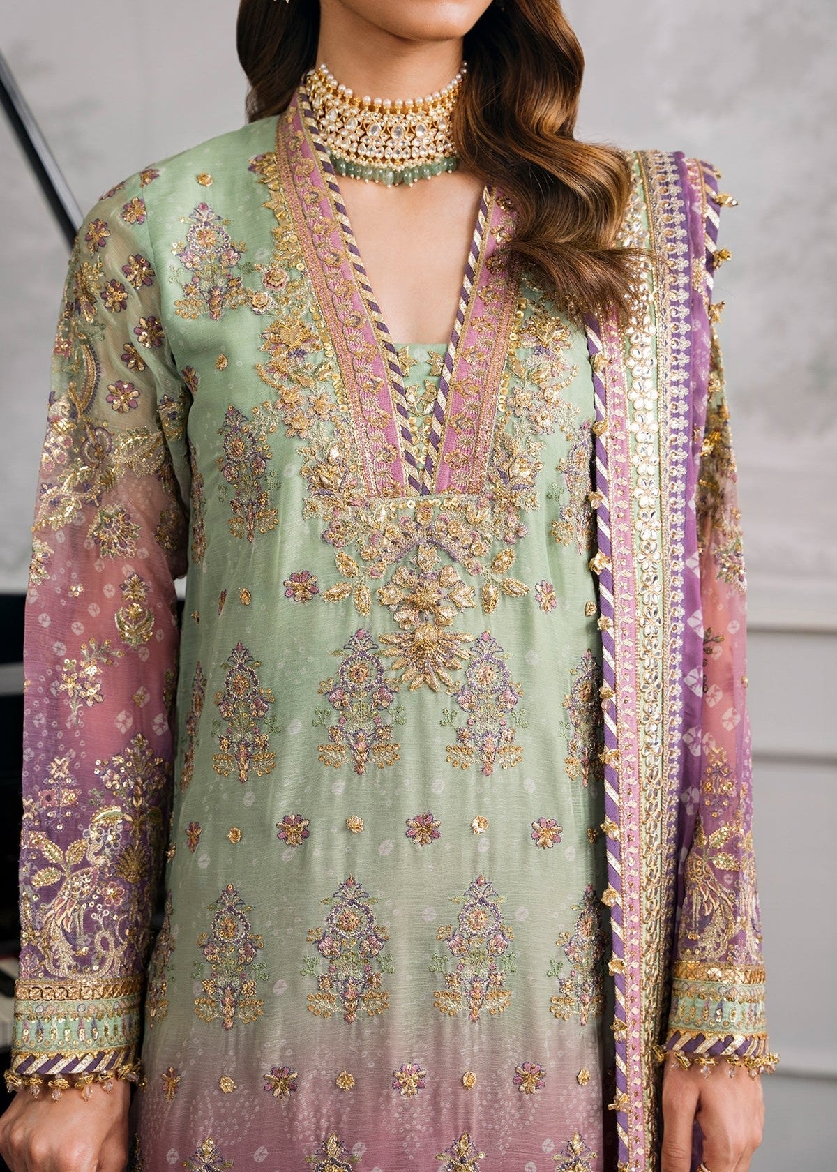 Baroque BQU CH12 D08 STITCHED (S) Women 3pcs