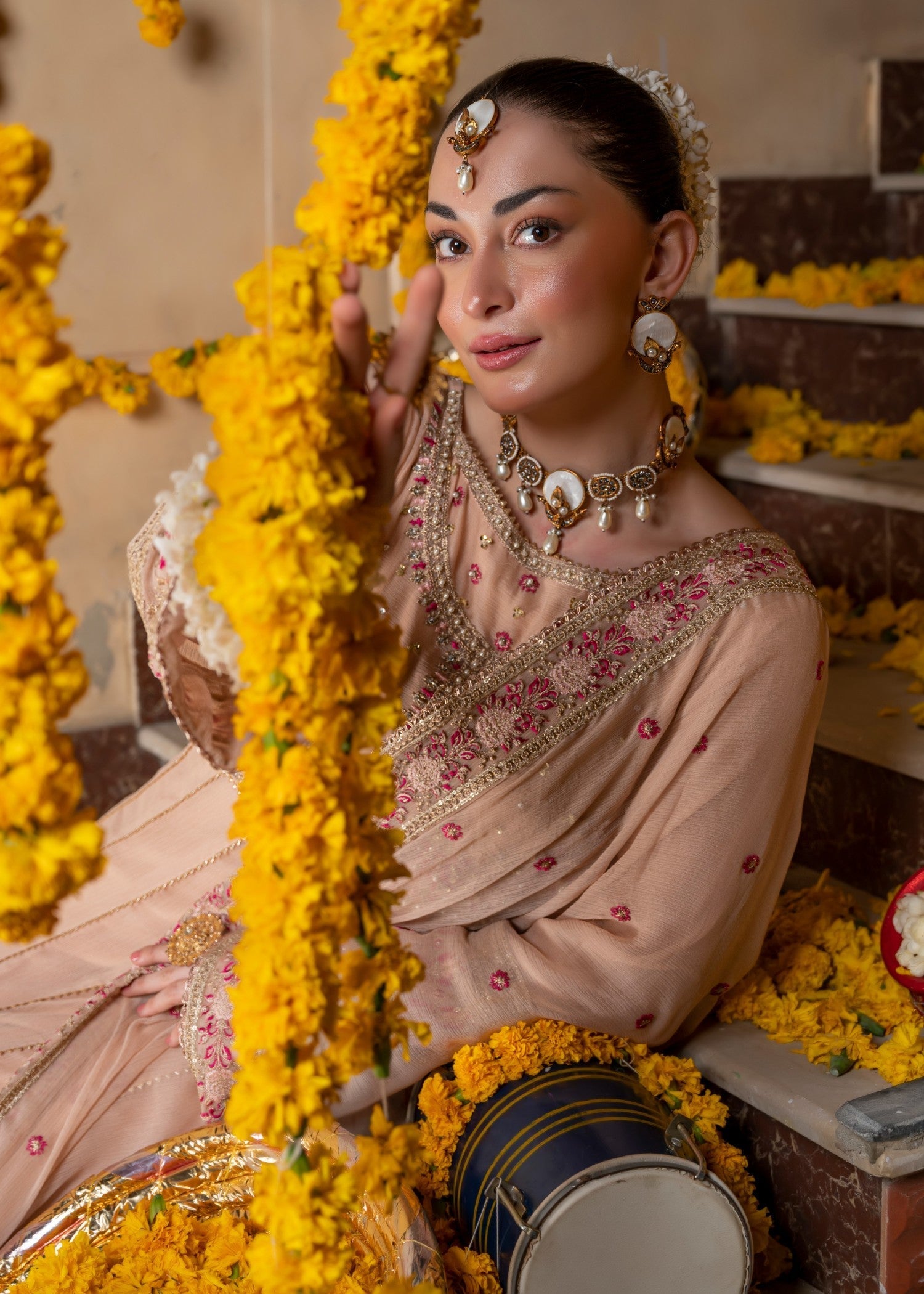 Meeraki GOLDEN OAK Women 3pcs