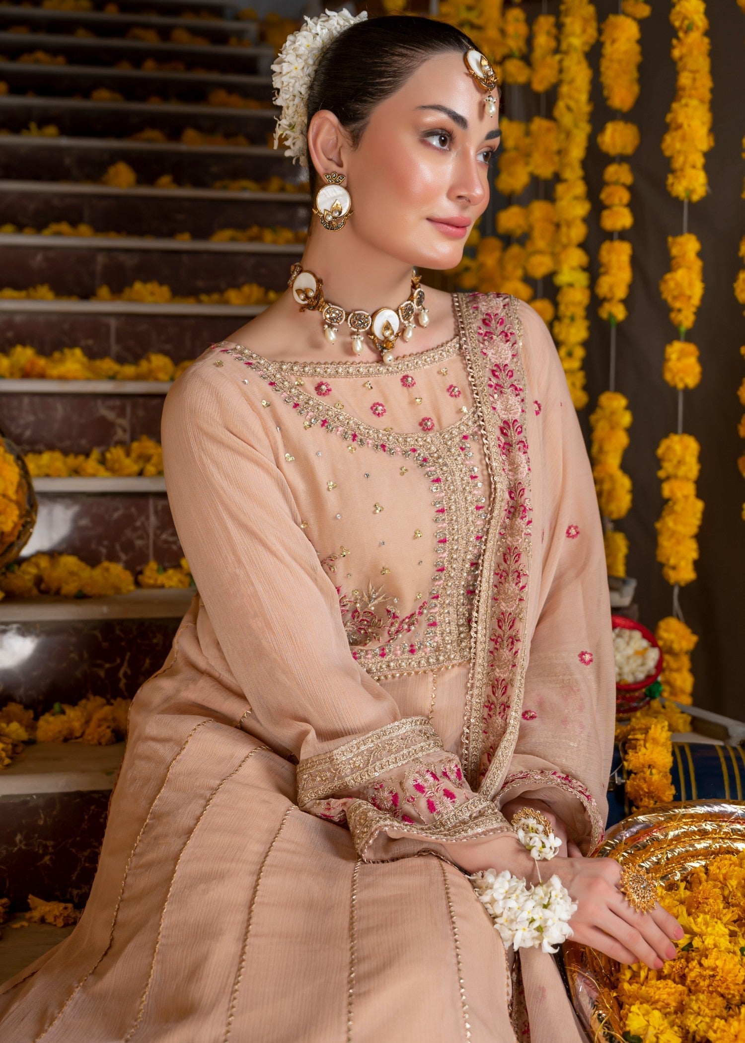 Meeraki GOLDEN OAK Women 3pcs