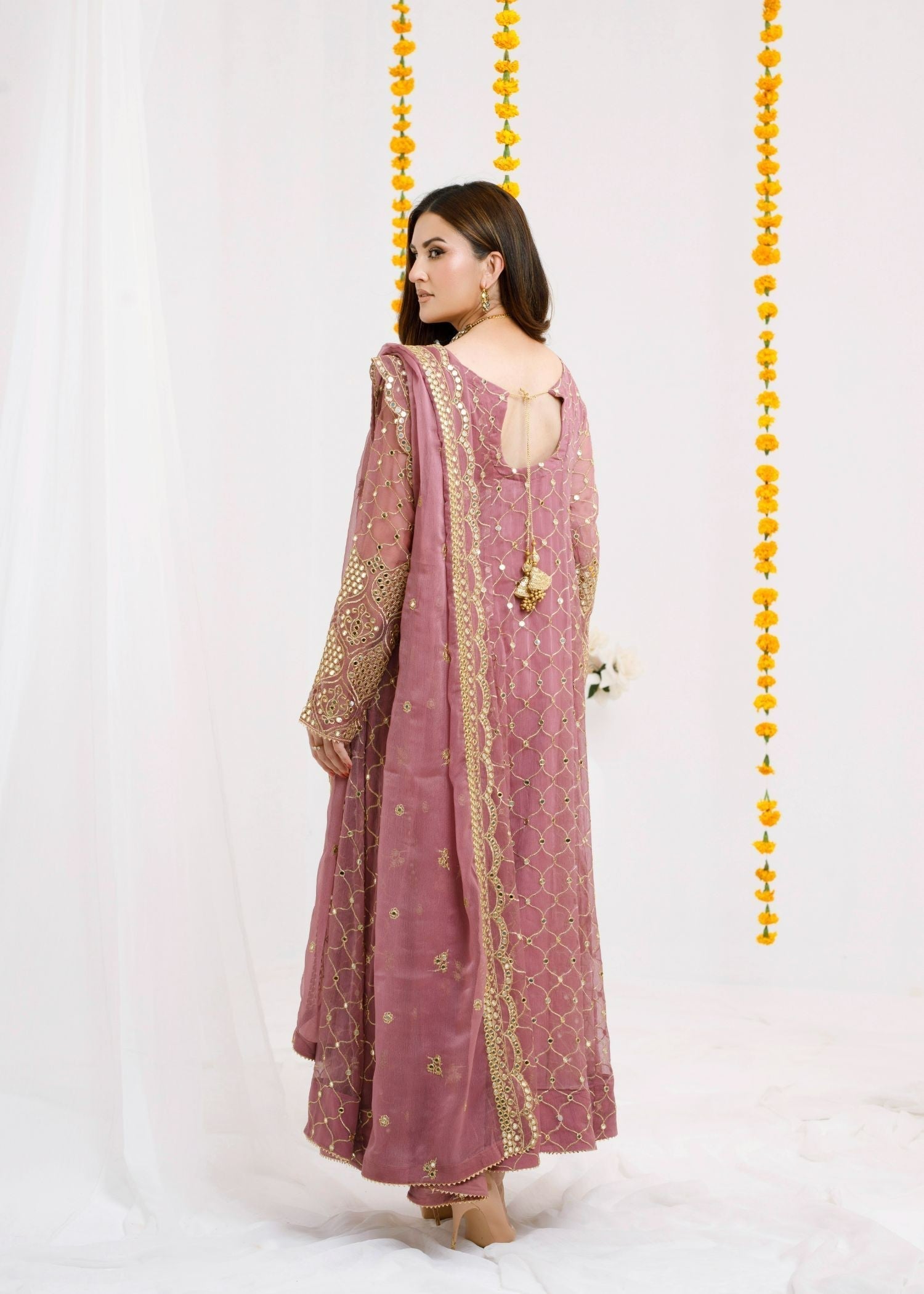 Ayesha Closet Safina Mauve Softness Women 3pcs