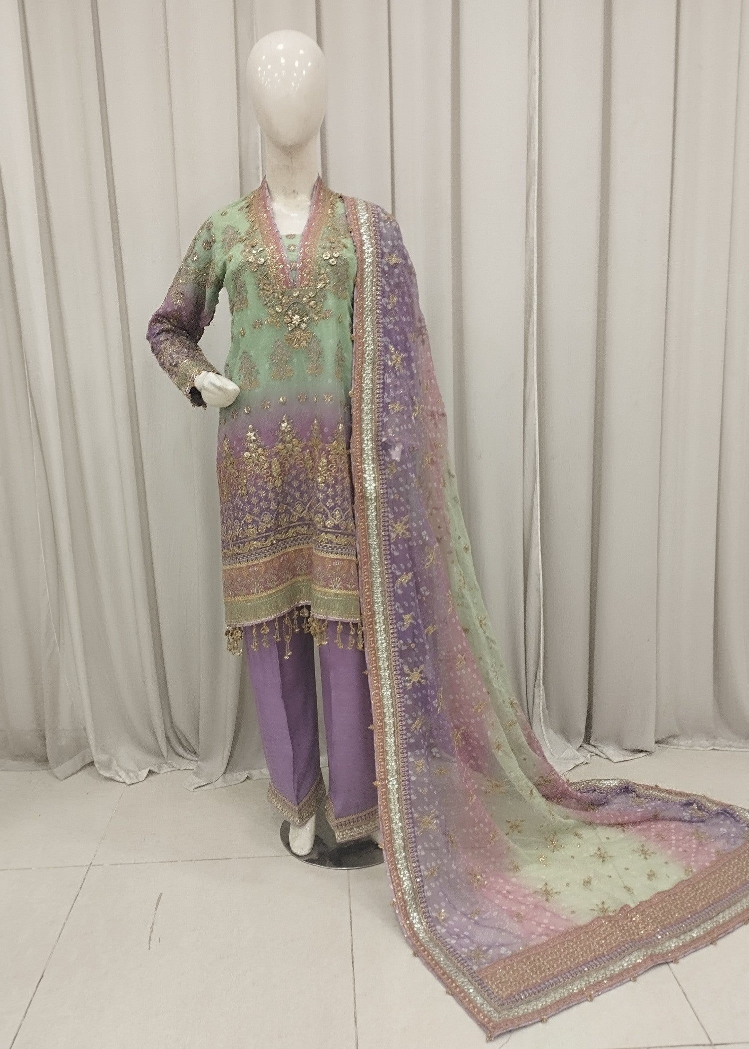 Baroque BQU CH12 D08 STITCHED (S) Women 3pcs