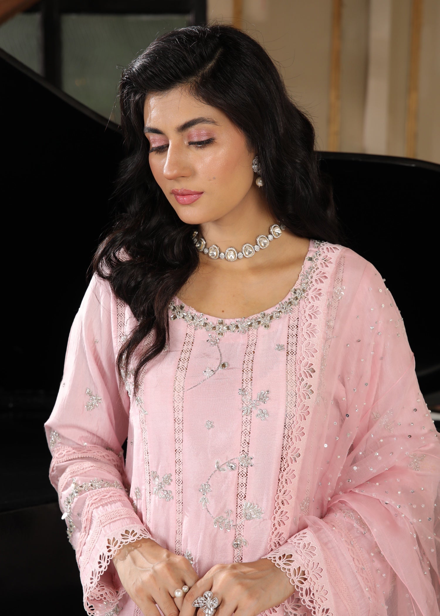 Muntaha By Shanzay Kyra pink Women 3pcs