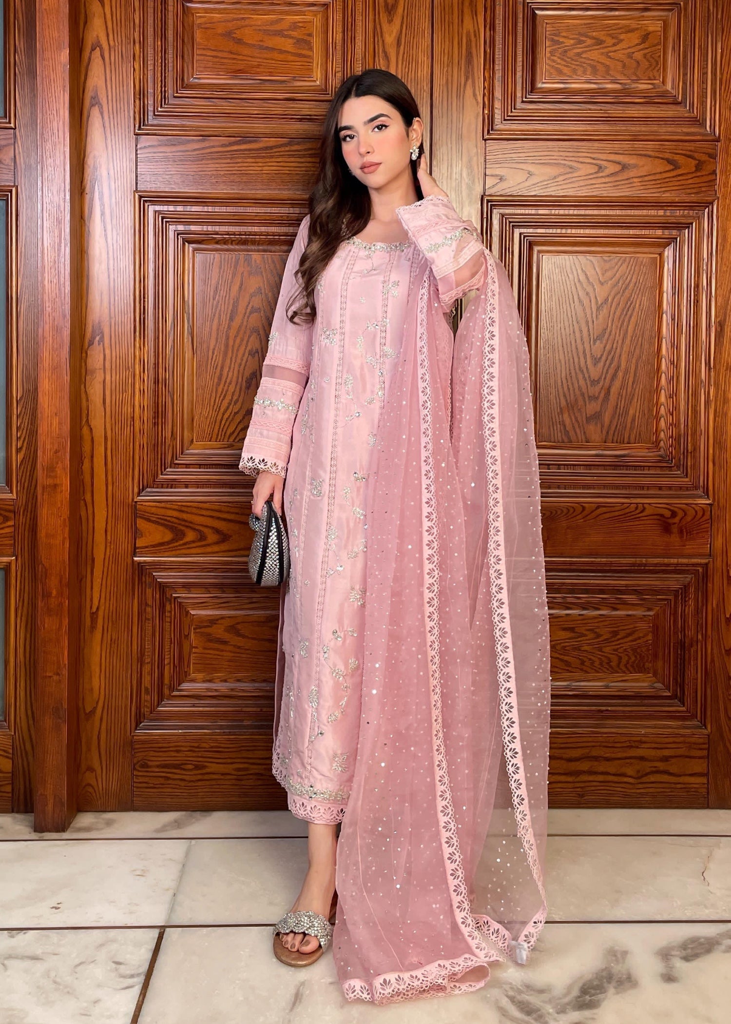 Muntaha By Shanzay Kyra pink Women 3pcs