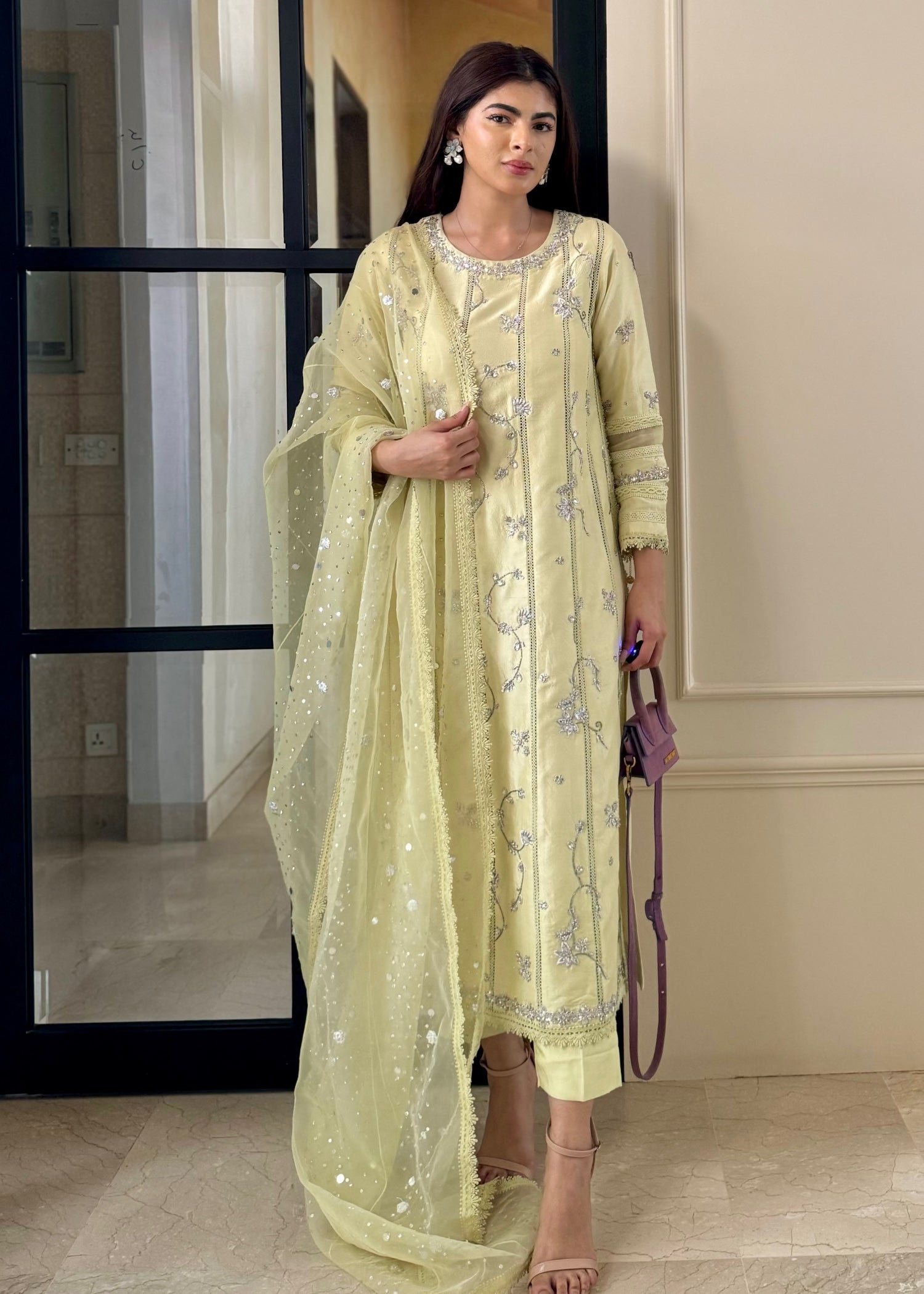 Muntaha By Shanzay Kyra yellow Women 3pcs