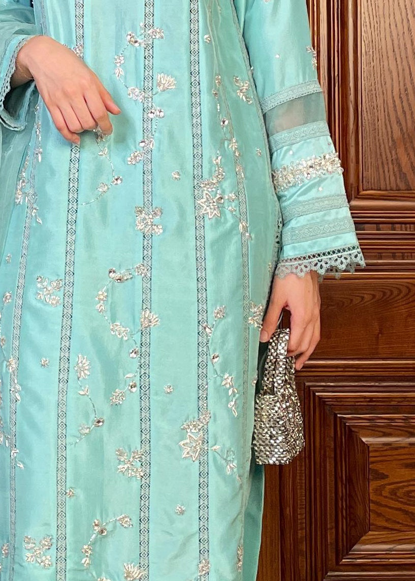 Muntaha By Shanzay Kyra Sky blue Women 3pcs