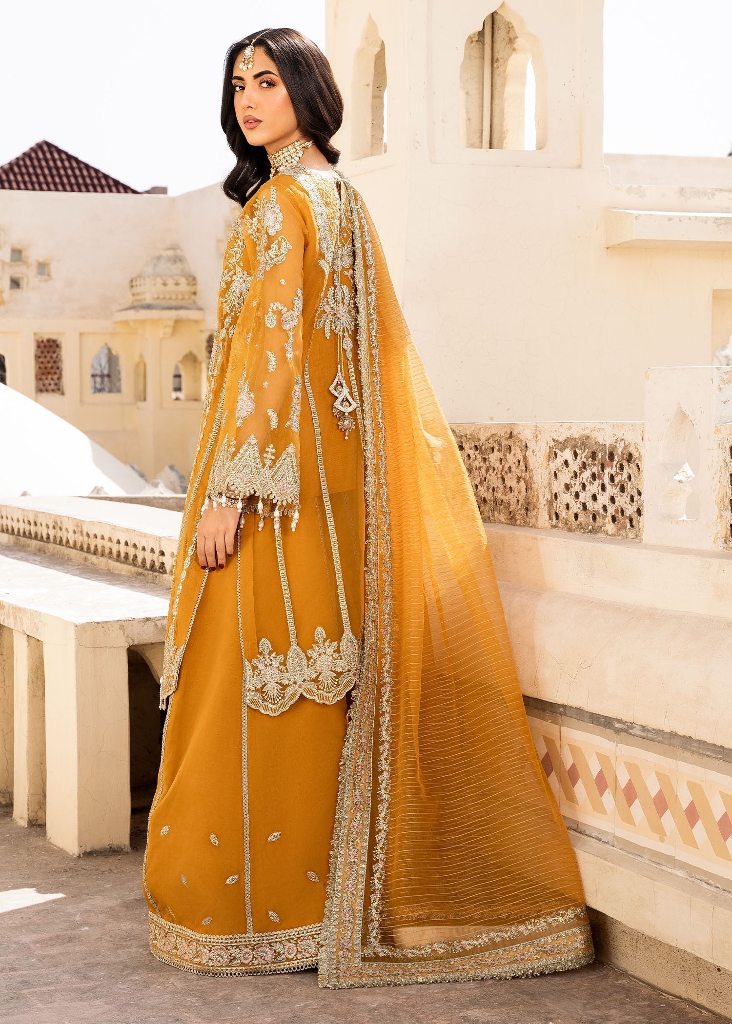 Rang-e-Haya Luna (Mustard) Women 4pcs