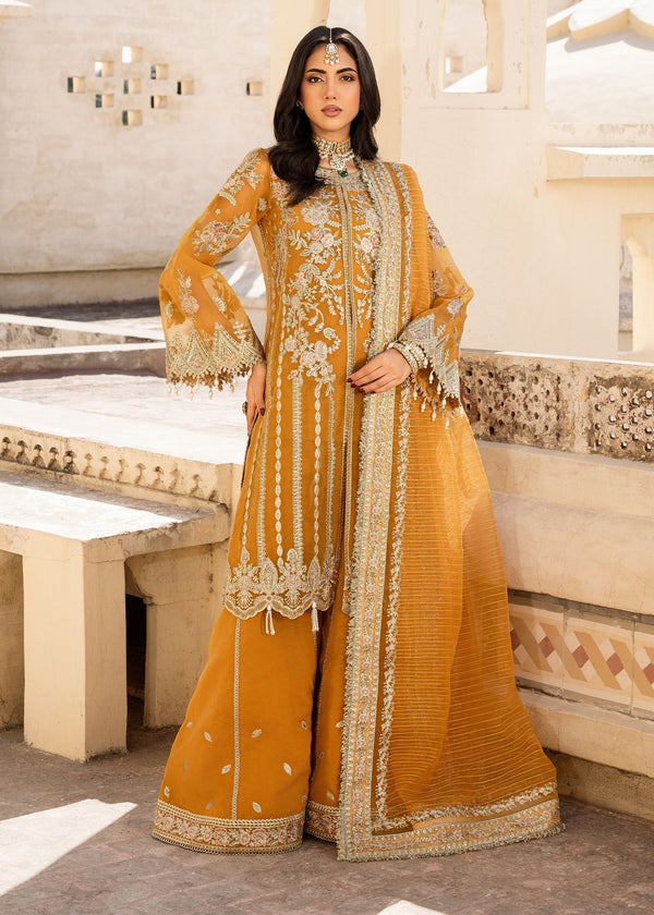 Rang-e-Haya Luna (Mustard) Women 4pcs