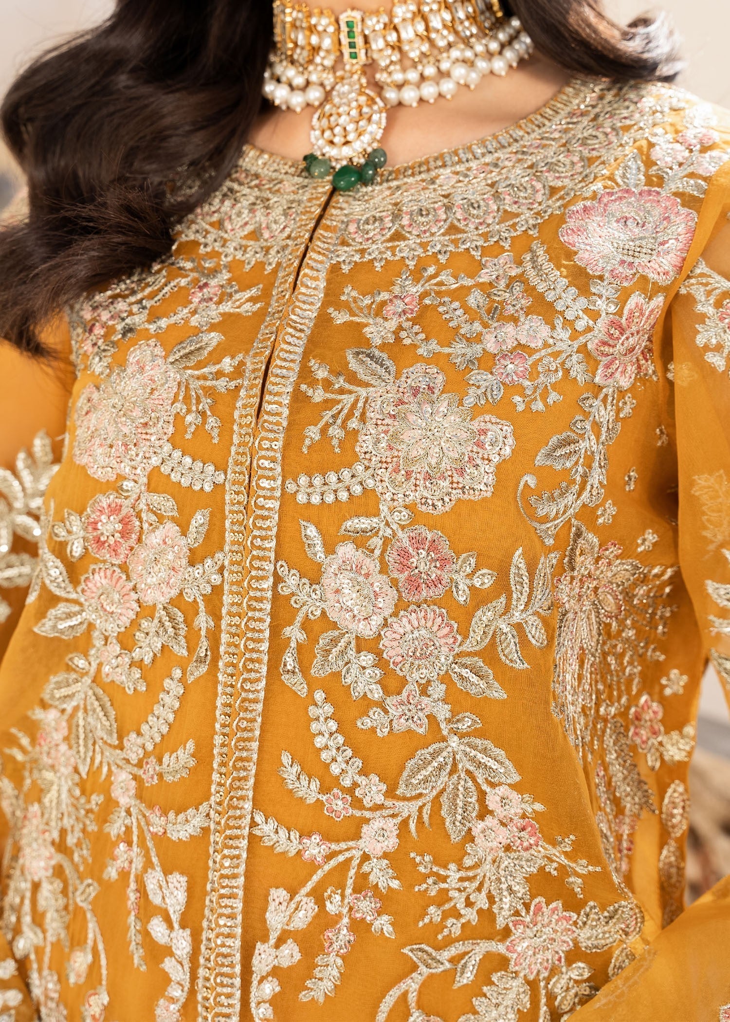 Rang-e-Haya Luna (Mustard) Women 4pcs