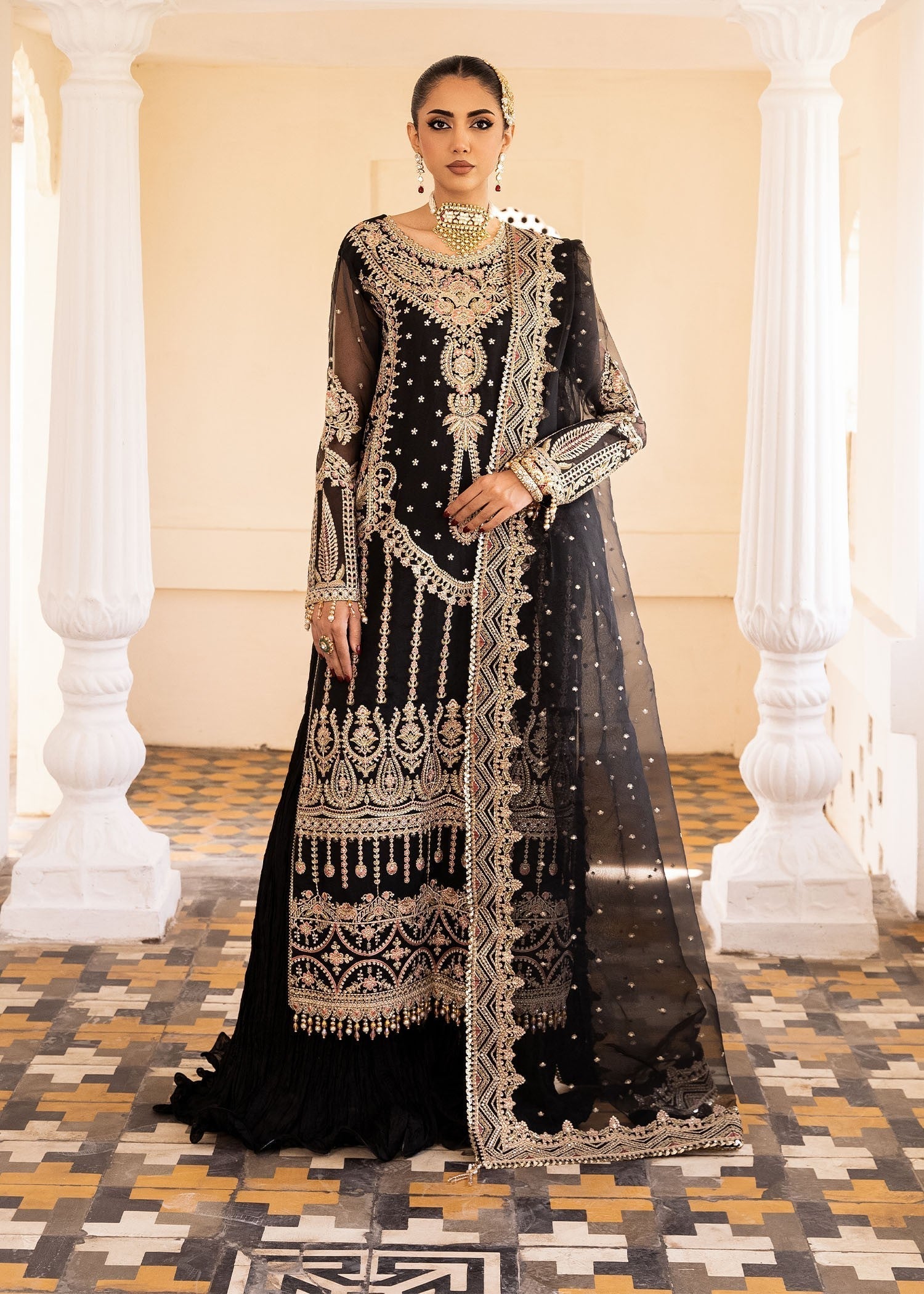 Rang-e-Haya Callie (Black) Women 4pcs