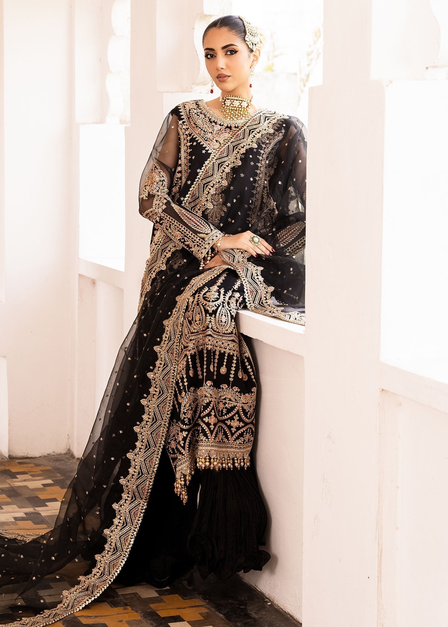 Rang-e-Haya Callie (Black) Women 4pcs