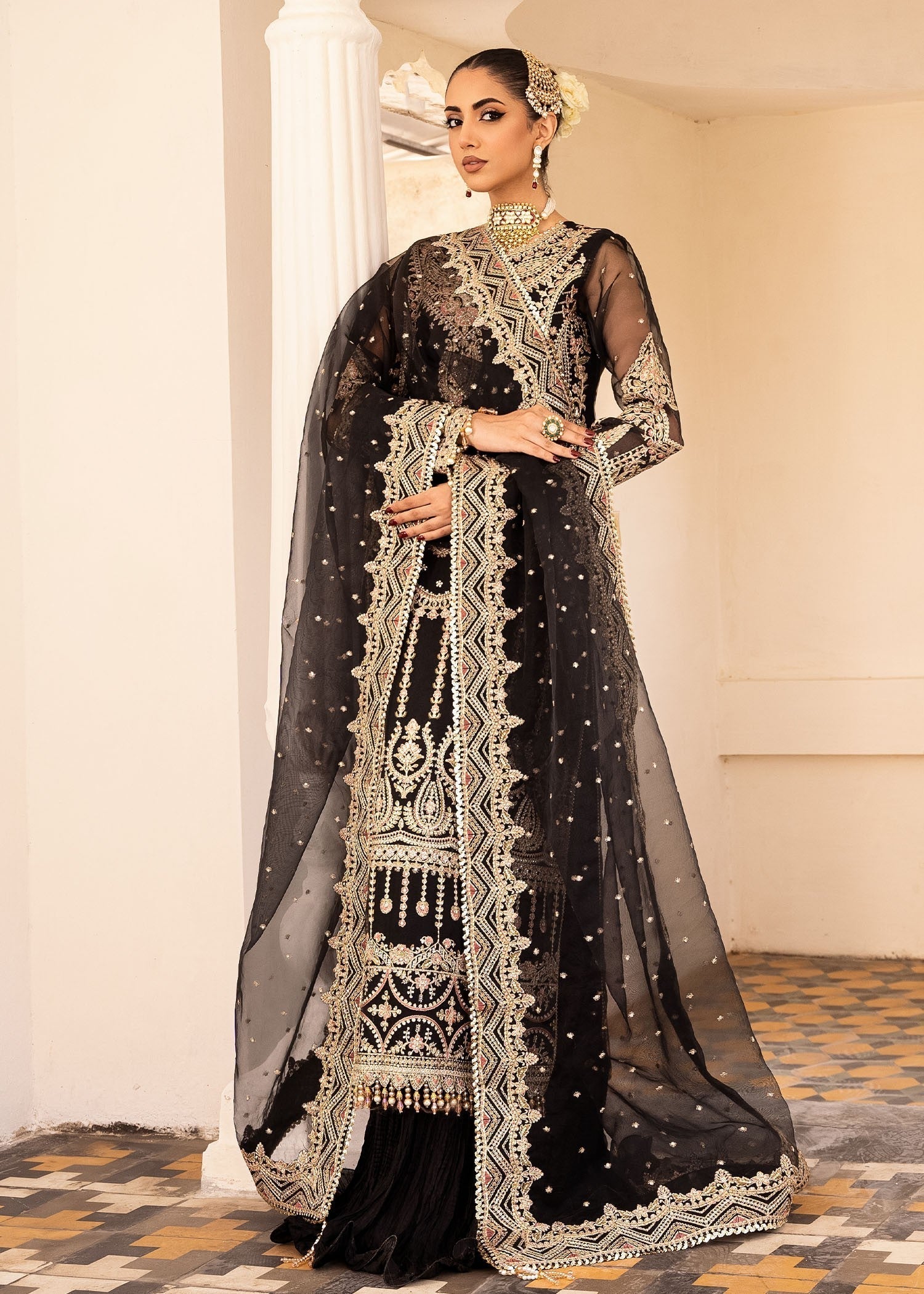 Rang-e-Haya Callie (Black) Women 4pcs