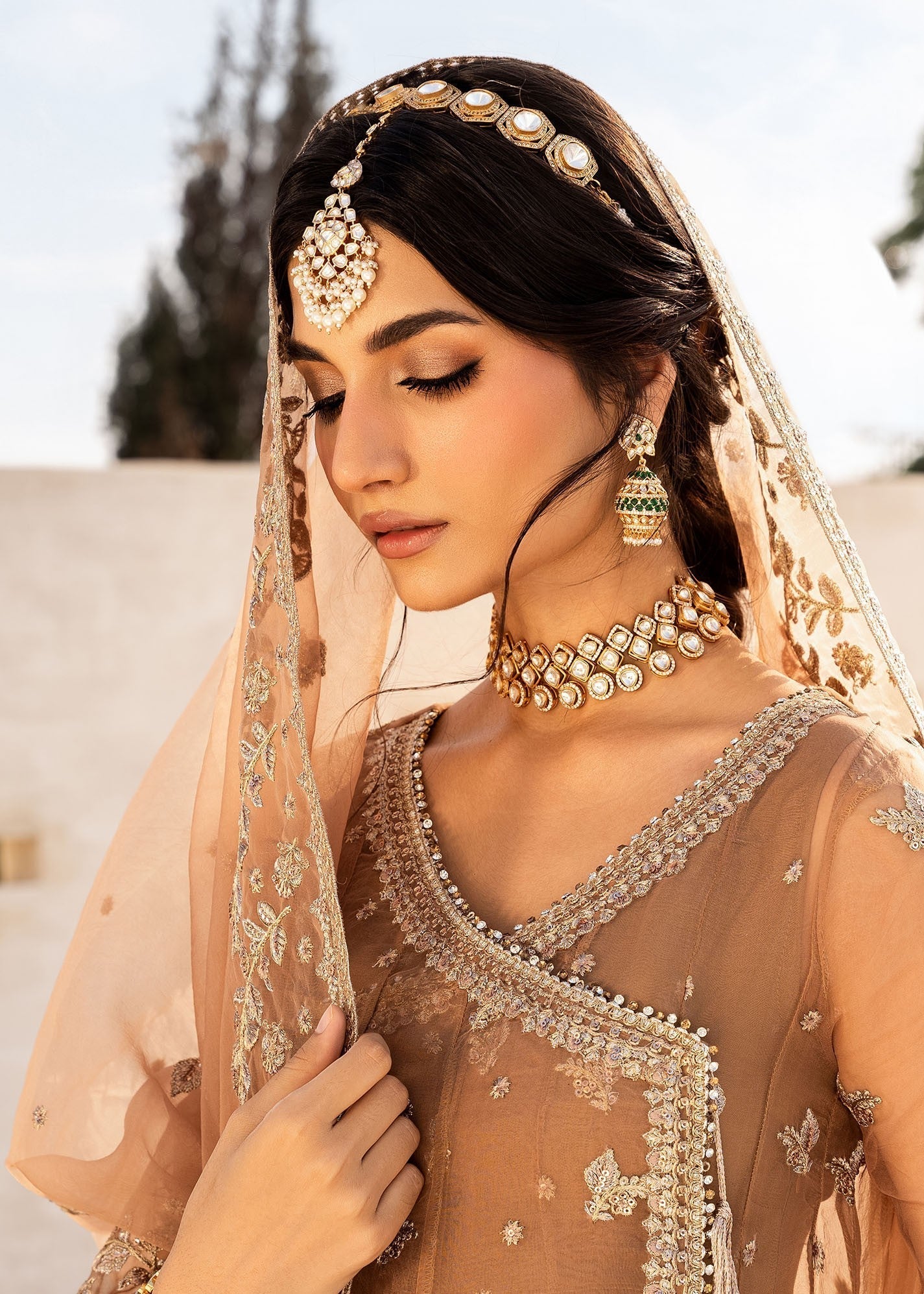 Rang-e-Haya Gold Dust (Champagne) Women 4pcs