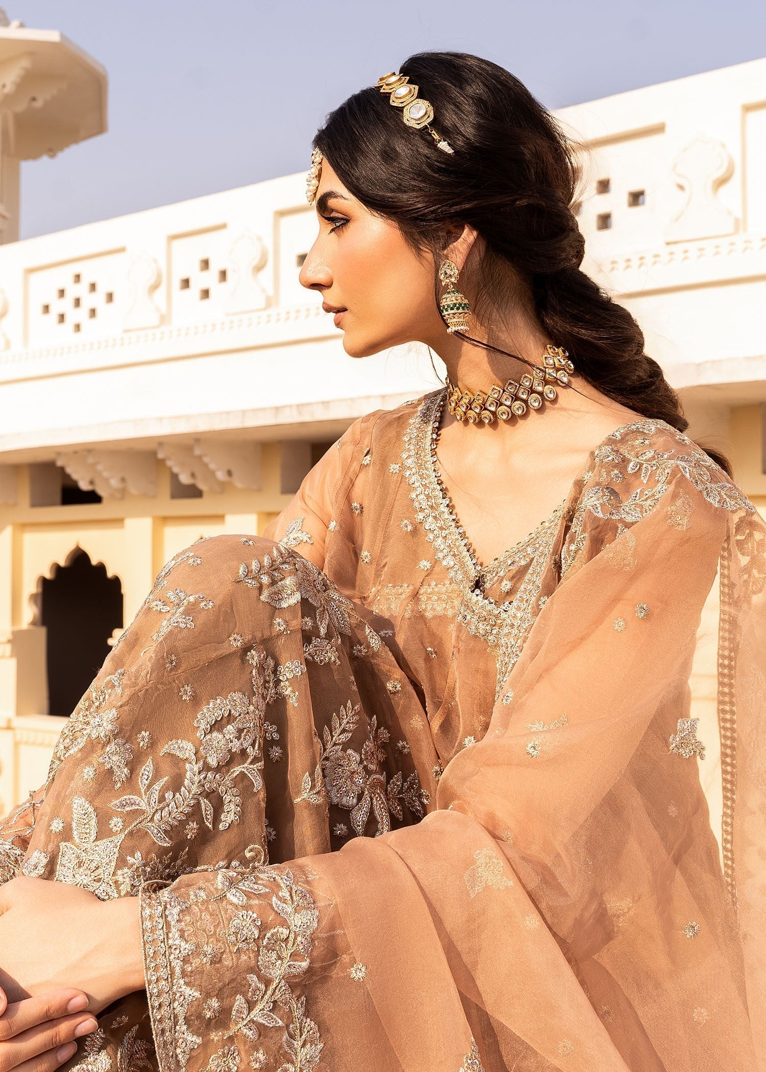 Rang-e-Haya Gold Dust (Champagne) Women 4pcs