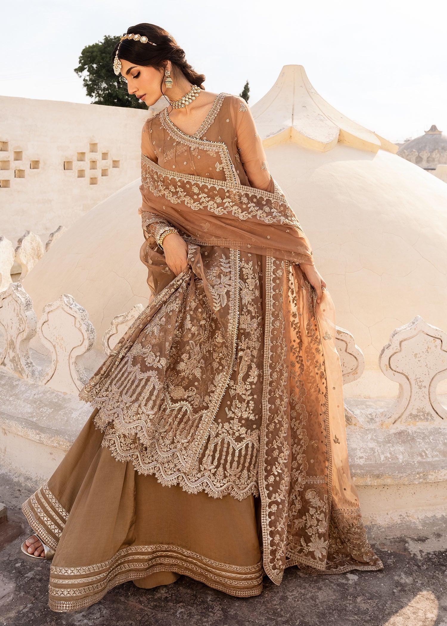 Rang-e-Haya Gold Dust (Champagne) Women 4pcs