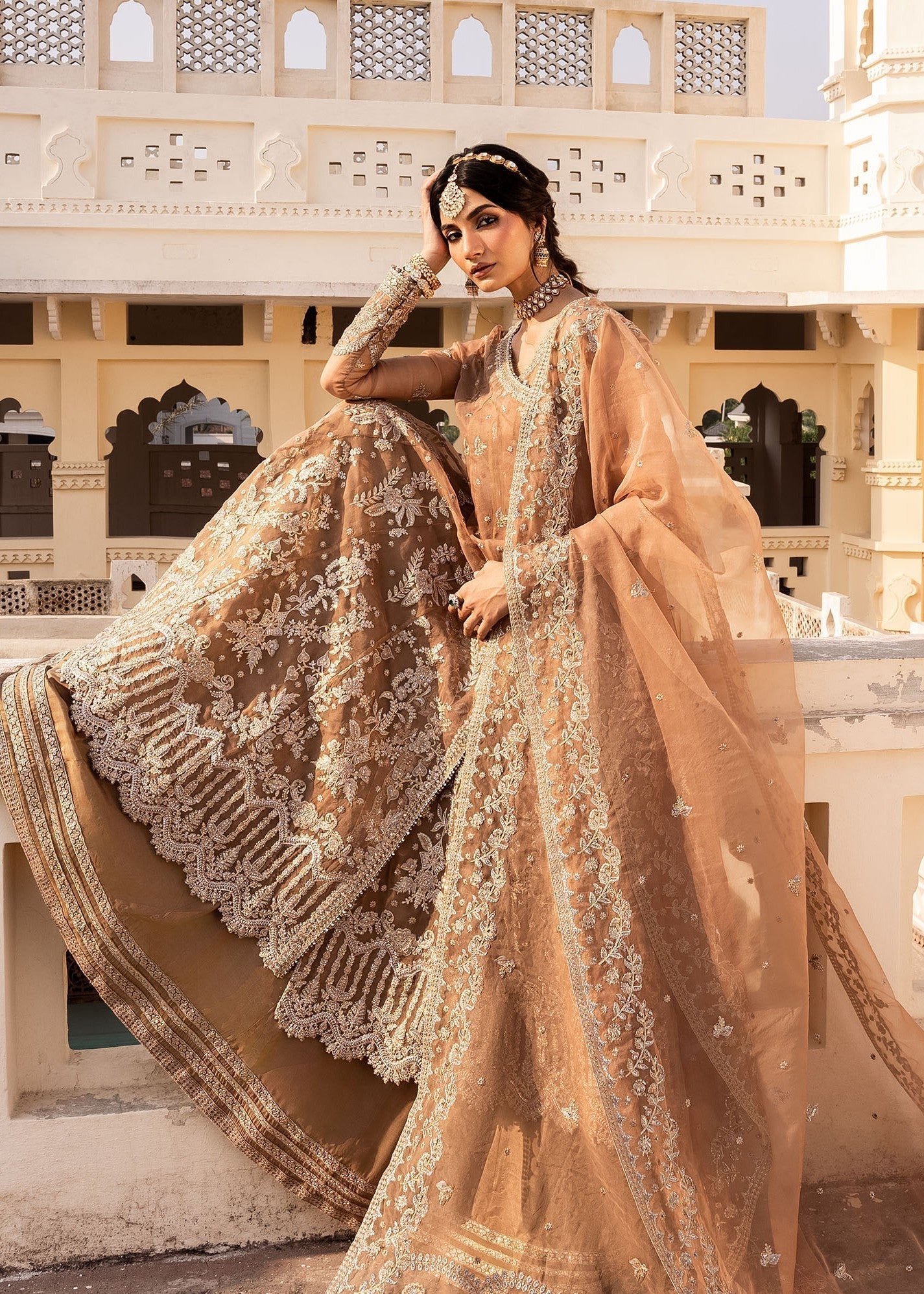 Rang-e-Haya Gold Dust (Champagne) Women 4pcs