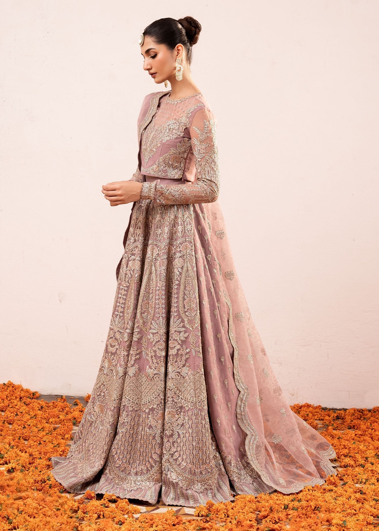 Rang-e-Haya Alexa (Seashell Pink) Women 4pcs