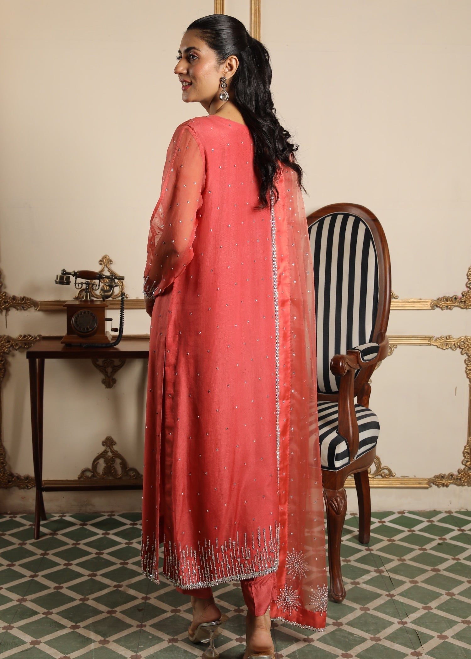 Muntaha By Shanzay Zartasha Coral Women 3pcs