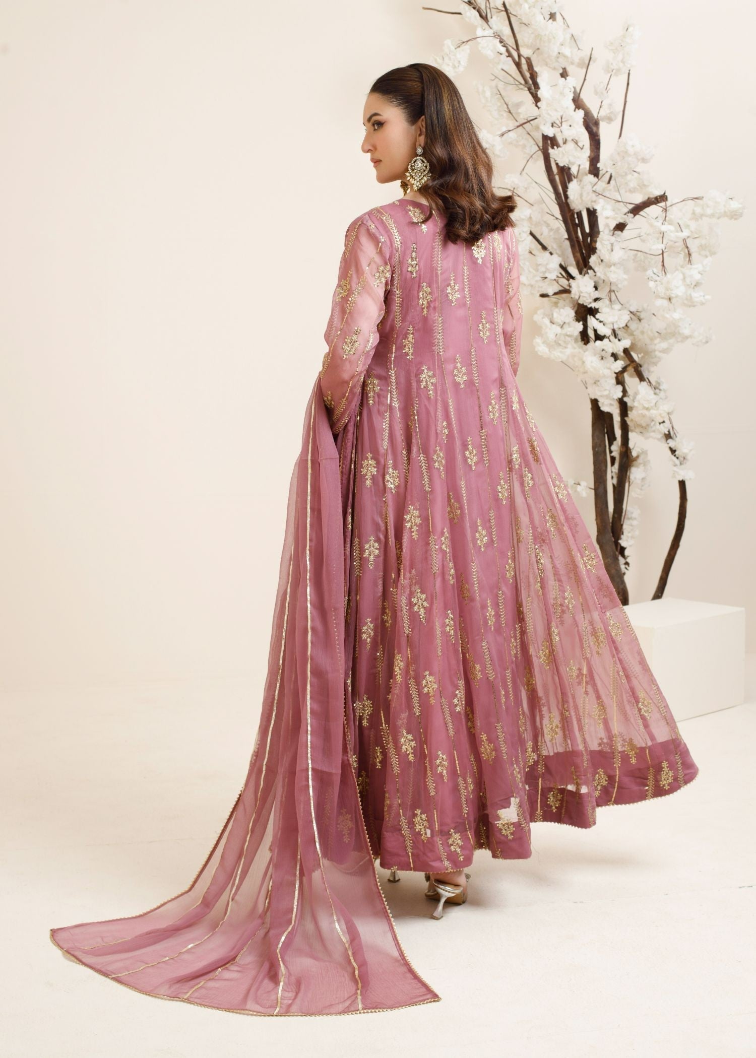 Ayesha Closet Mumal Mauve Women 3pcs