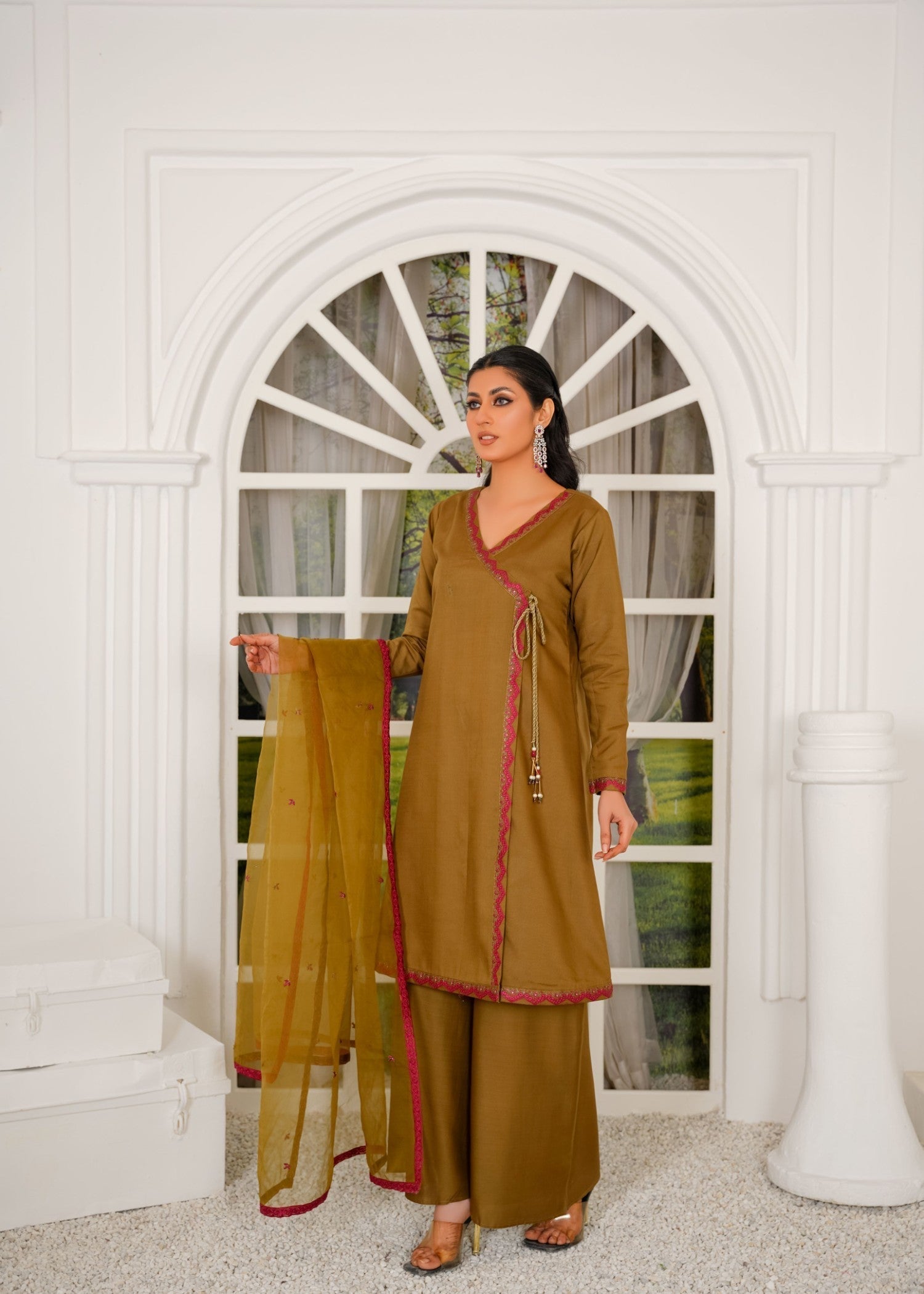 Thread & Weave By Zeplar Viscose Luxe Pret 102 Women 3pcs