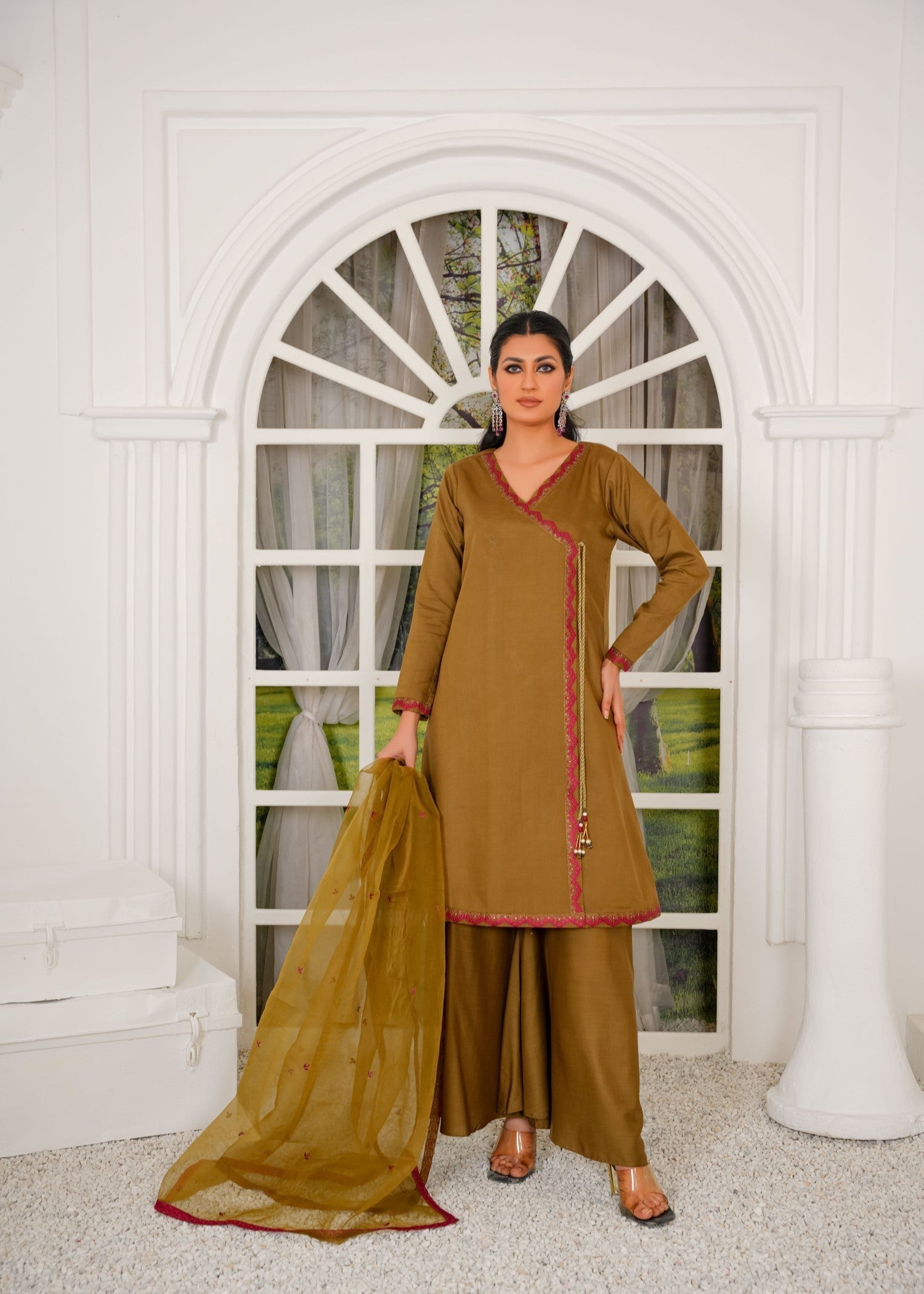 Thread & Weave By Zeplar Viscose Luxe Pret 102 Women 3pcs