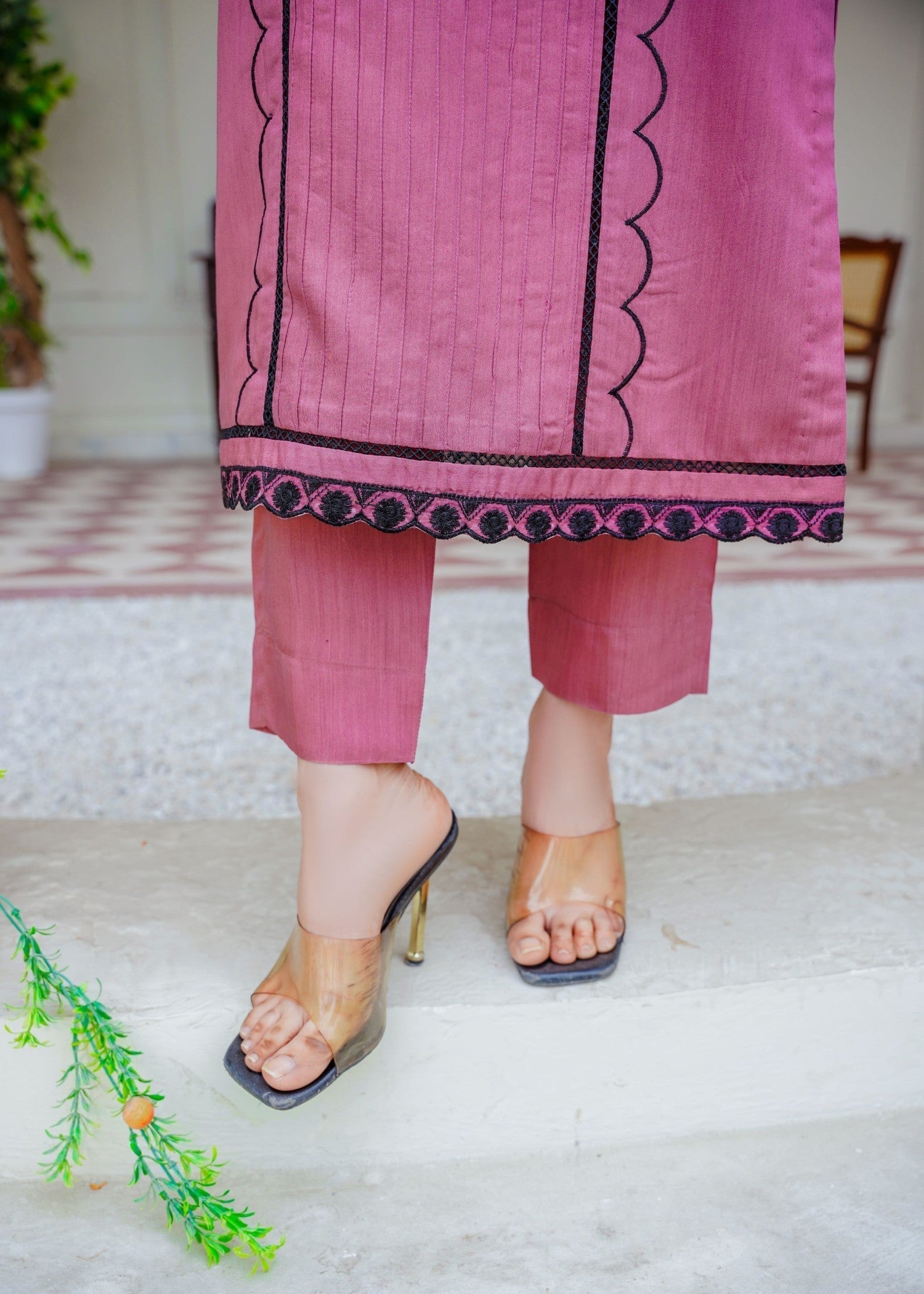 Thread & Weave By Zeplar Viscose Luxe Pret 104 Women 3pcs