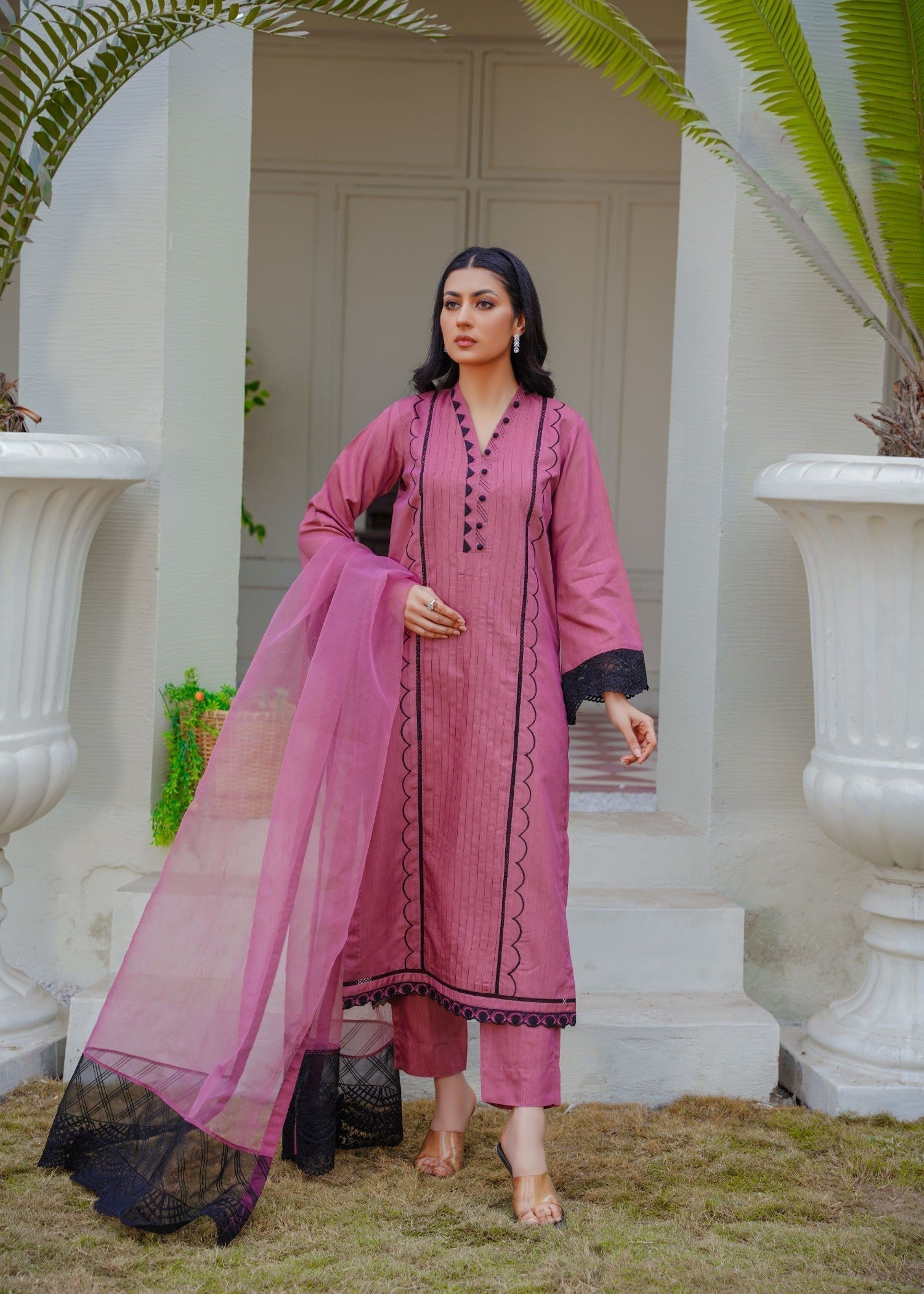 Thread & Weave By Zeplar Viscose Luxe Pret 104 Women 3pcs