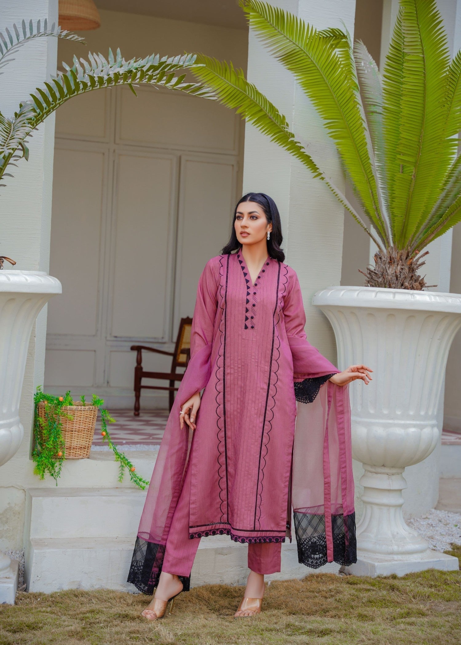 Thread & Weave By Zeplar Viscose Luxe Pret 104 Women 3pcs