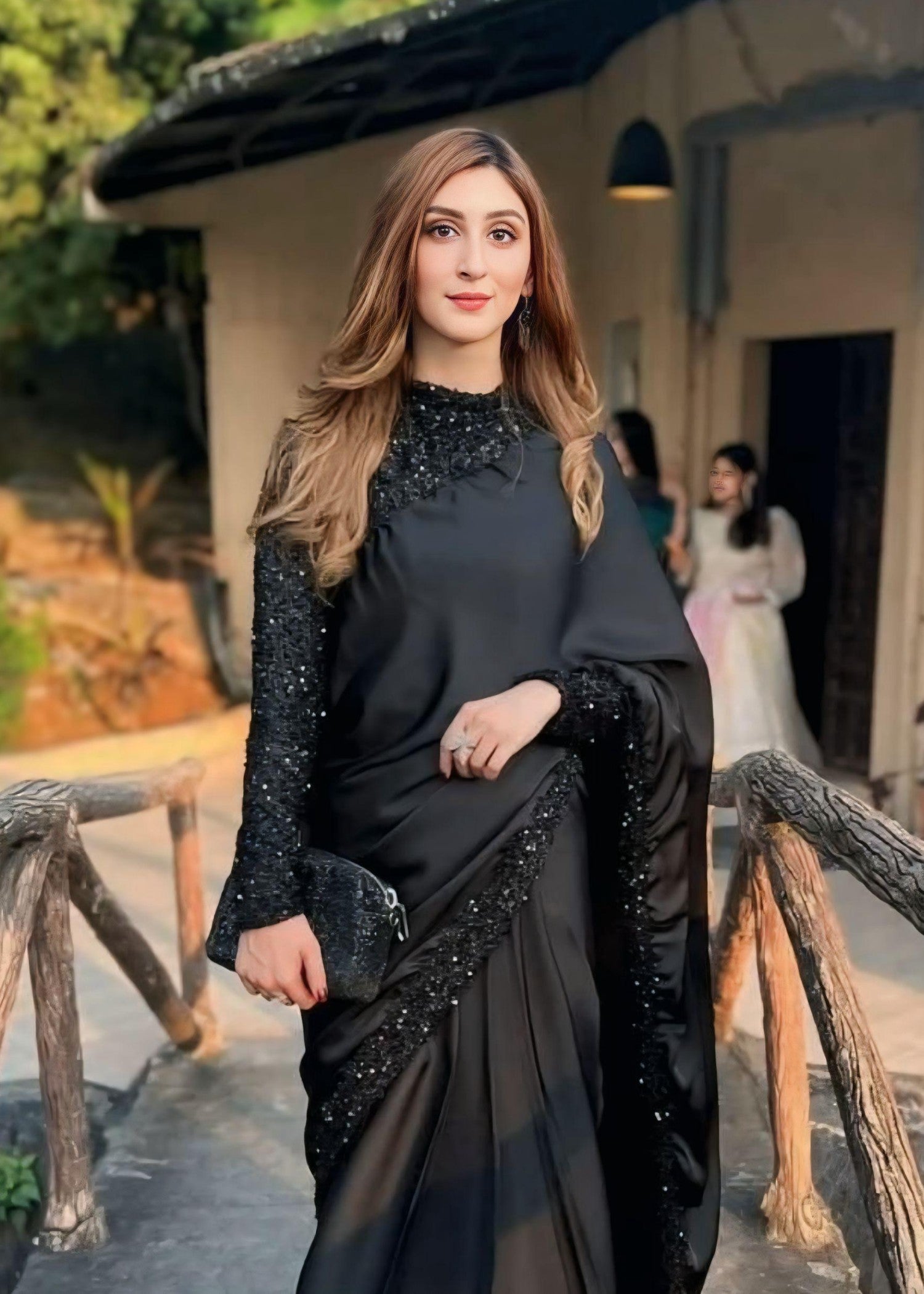 Anabiya Riwaaj Moonlight Black Women 2pcs