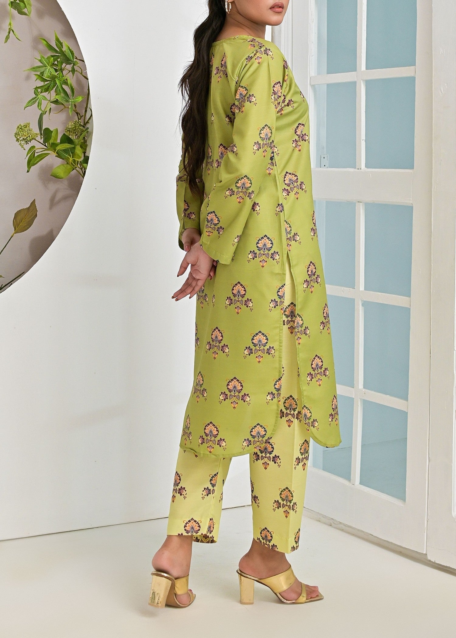 Pret Diaries Green Printed Women 2pcs