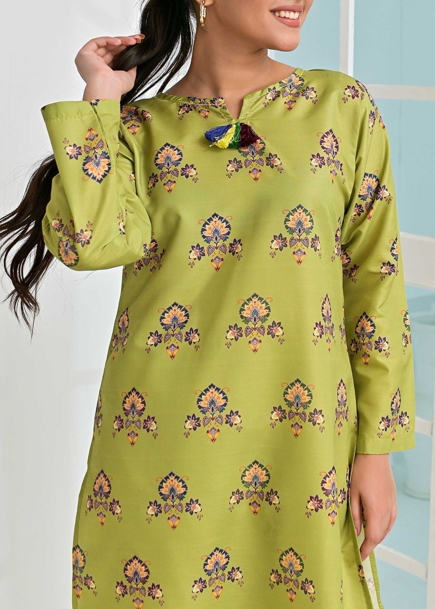 Pret Diaries Green Printed Women 2pcs