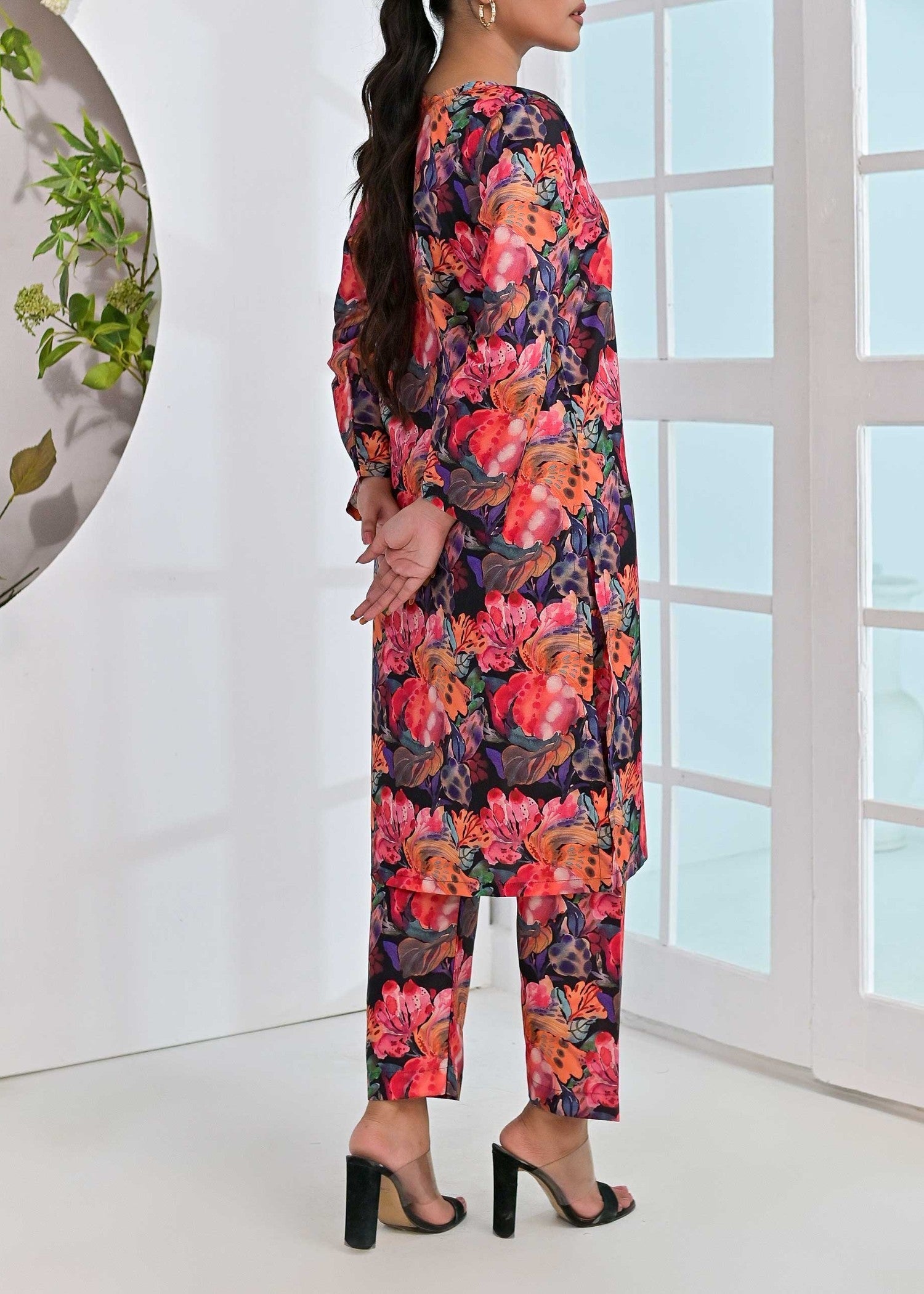 Pret Diaries Black Printed Women 2pcs