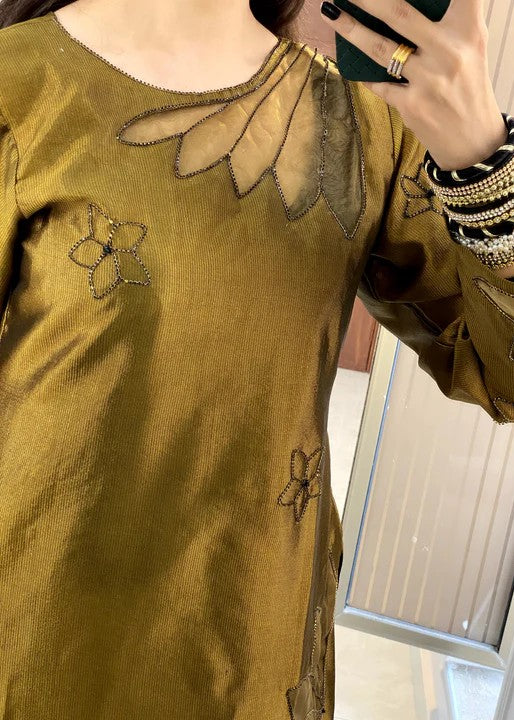 Anabiya riwaaj gulaliy gold Women 3pcs