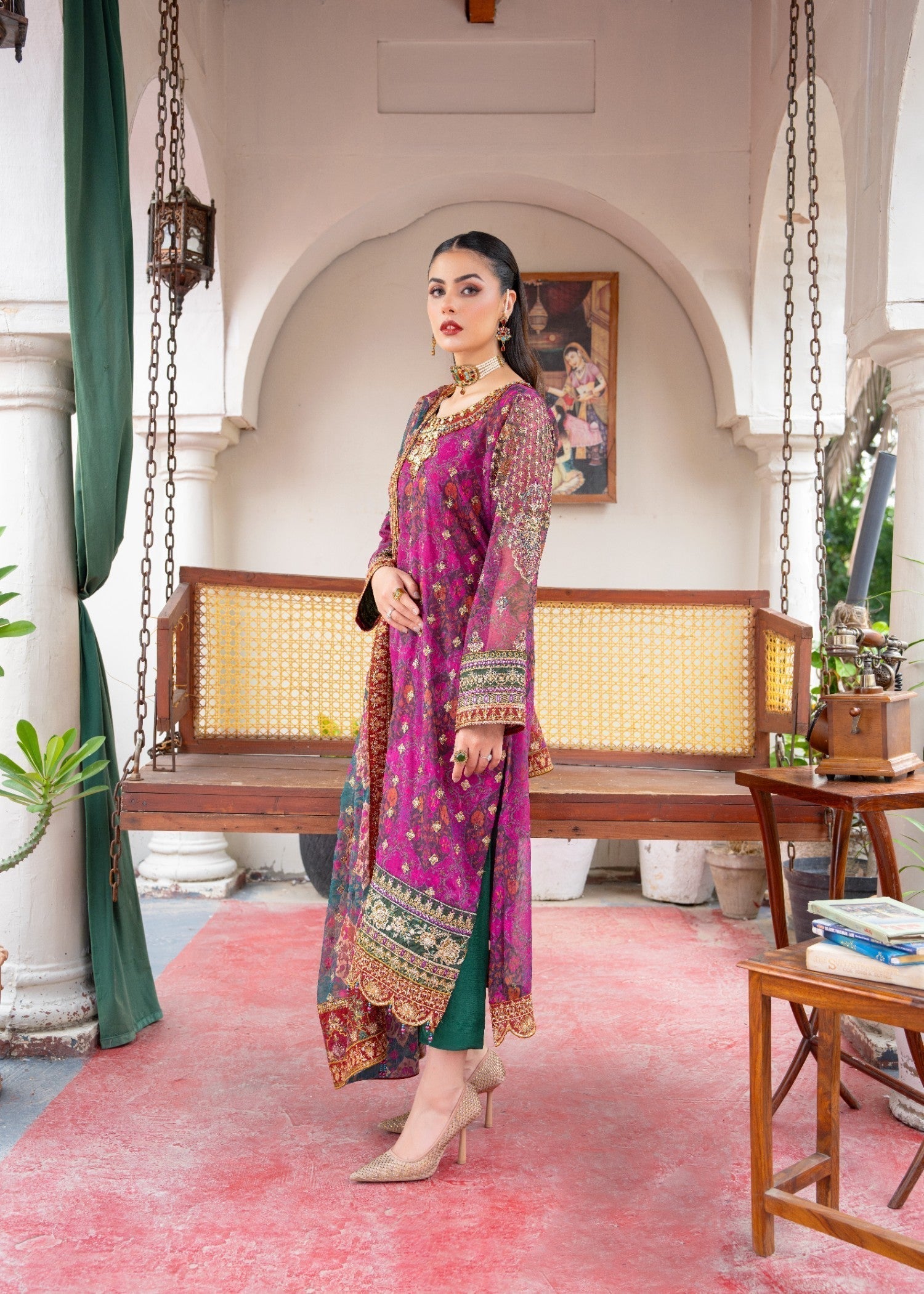 Mah-e-Rooh JOKH JM 9502 Women 4pcs