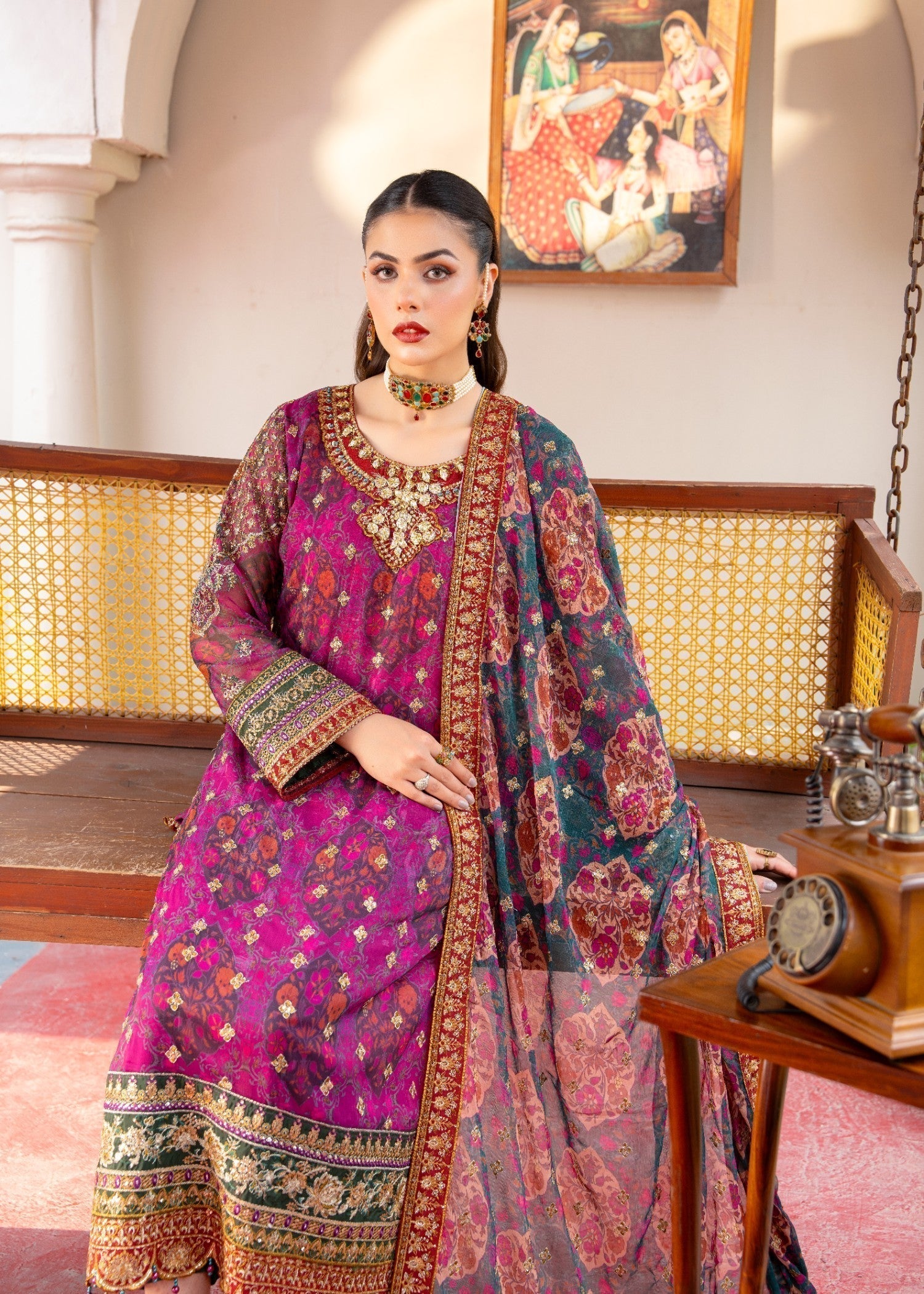 Mah-e-Rooh JOKH JM 9502 Women 4pcs