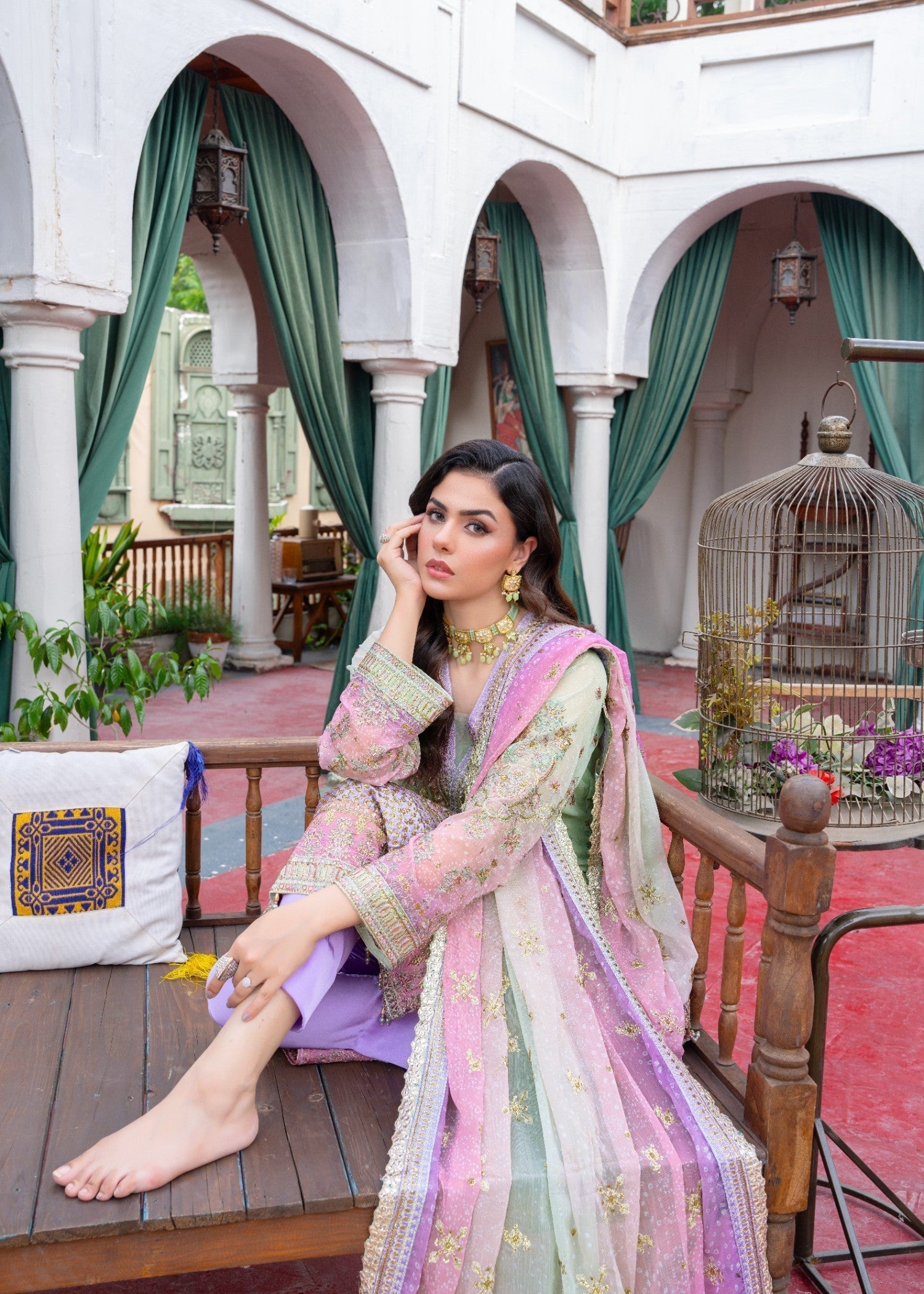 Mah-e-Rooh JM 9503 JULKE Women 4pcs