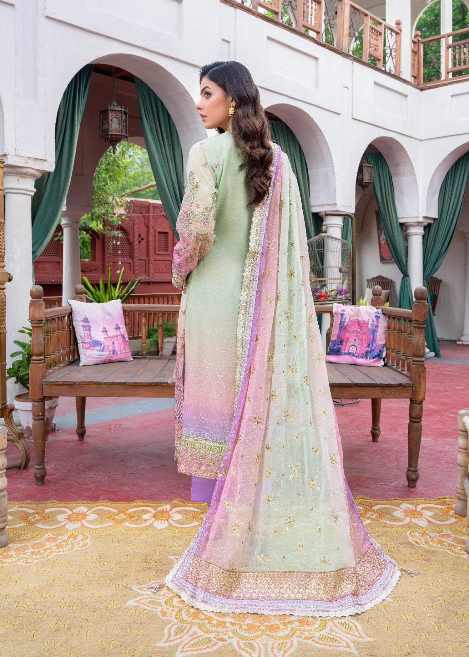 Mah-e-Rooh JM 9503 JULKE Women 4pcs