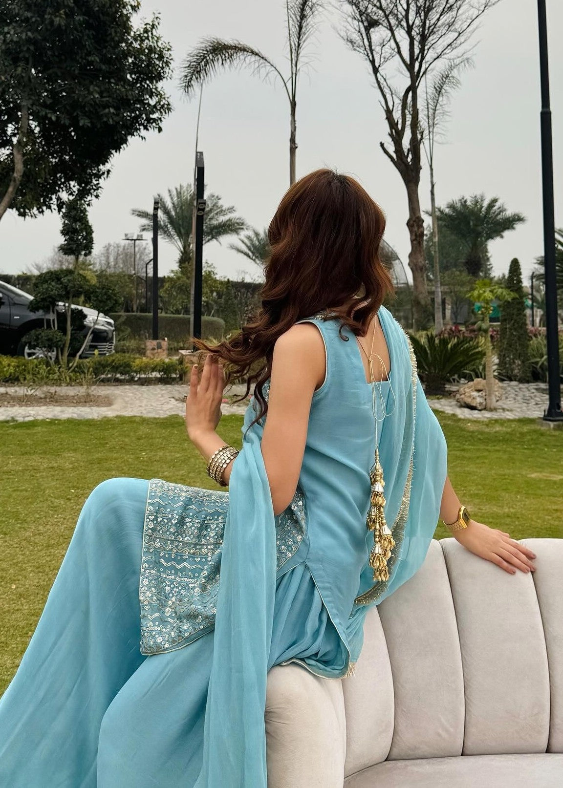 Fashion Trends 4 U Blue Zephyr Women 3pcs