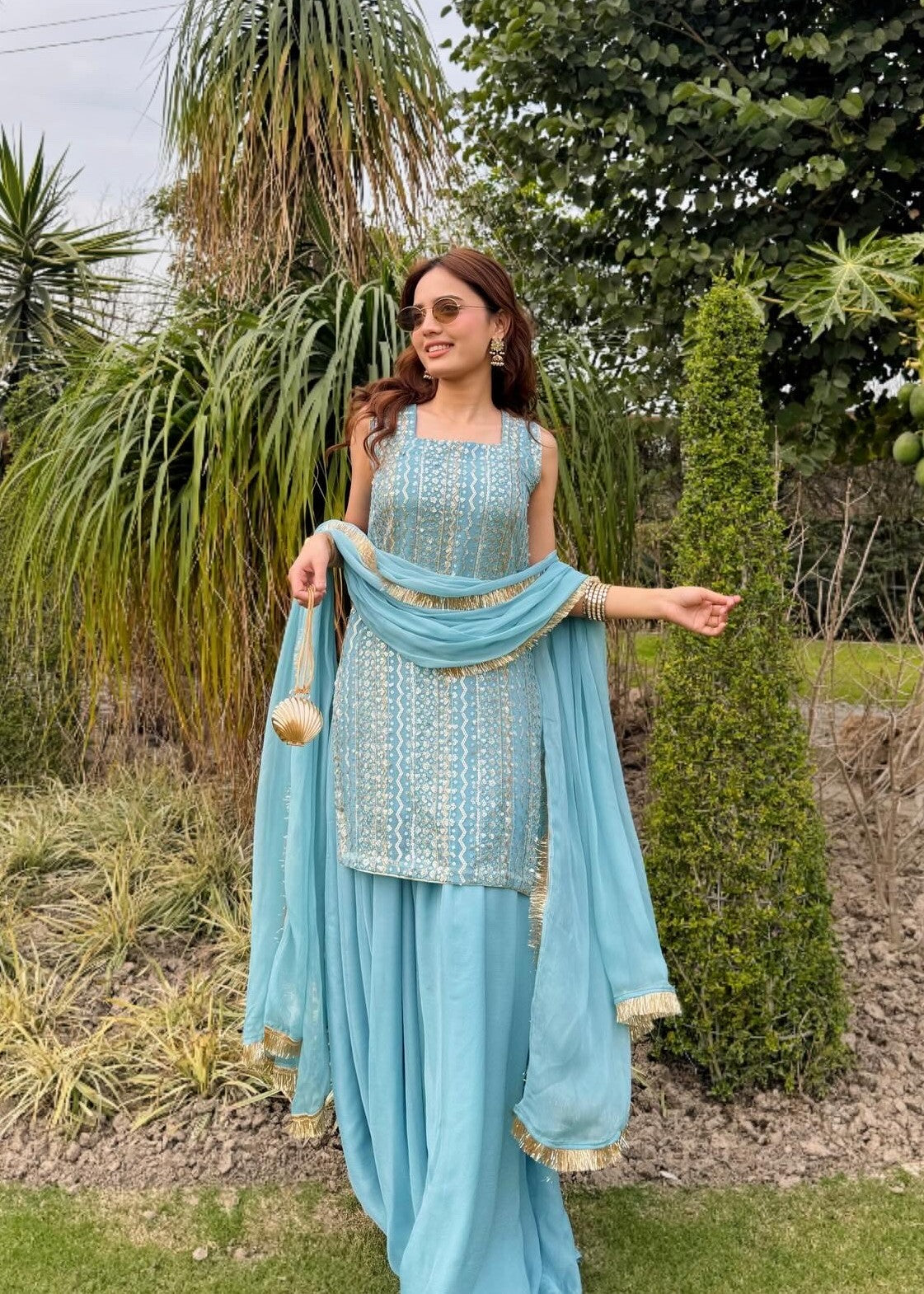 Fashion Trends 4 U Blue Zephyr Women 3pcs