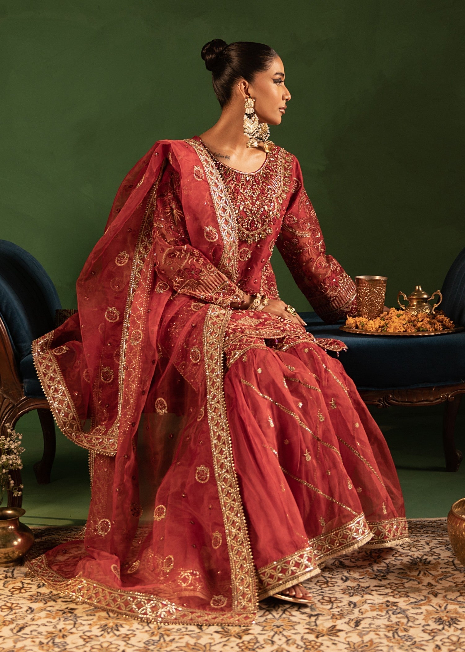 Diara Couture AILA UA 02 MAROON Women 3pcs