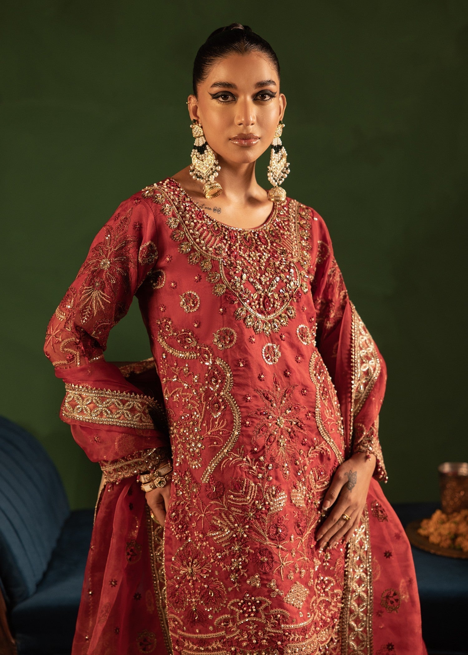 Diara Couture AILA UA 02 MAROON Women 3pcs