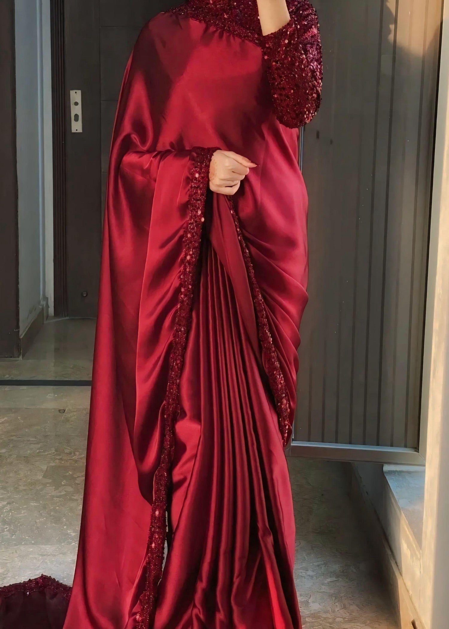Anabiya riwaaj moonlight RED Women 3pcs