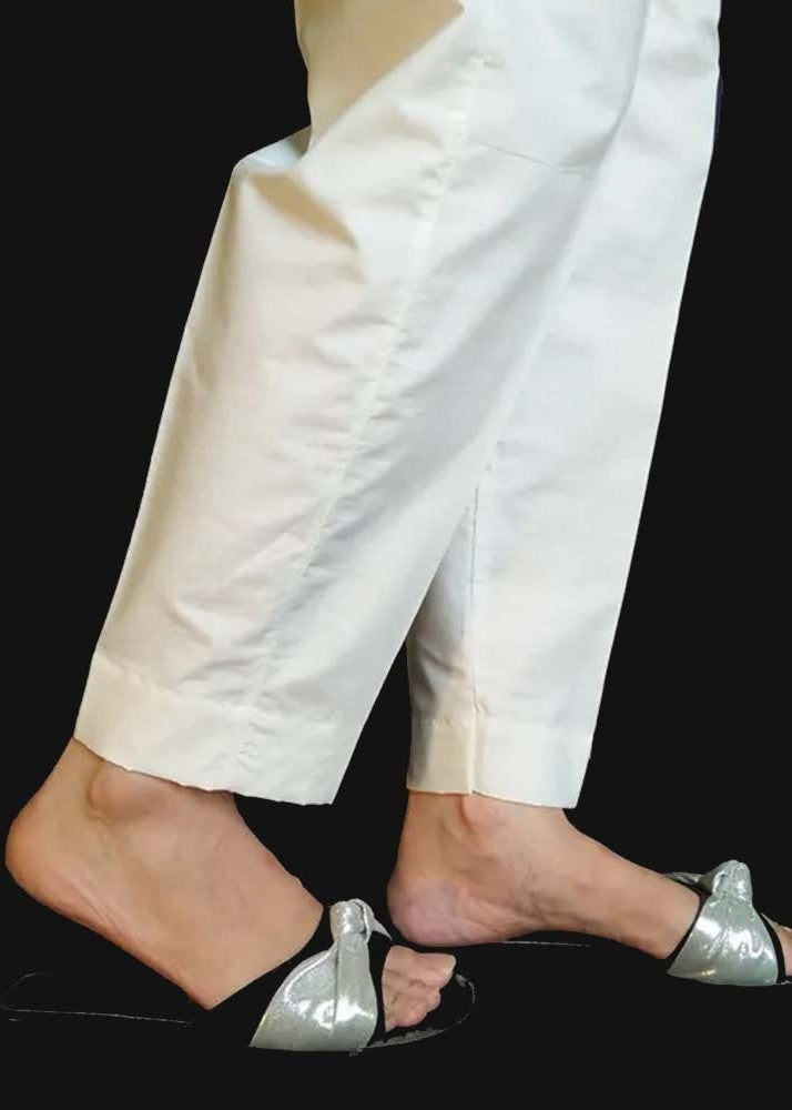 Zardi Khaddar trouser Off White ZT145 Women 1pcs