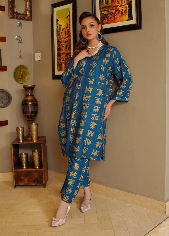 Gulposh OPAL (Stitched ) Blue Women 2pcs