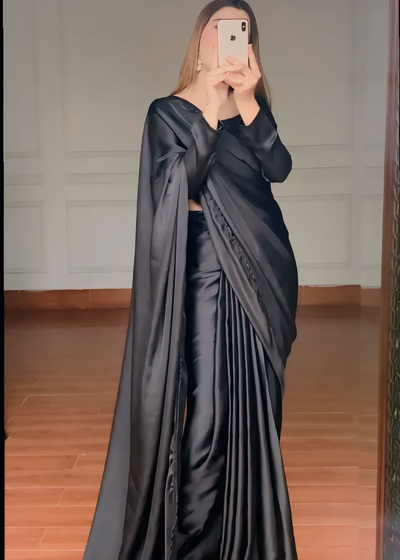 Anabiya dastoor anchal black Women 2pcs