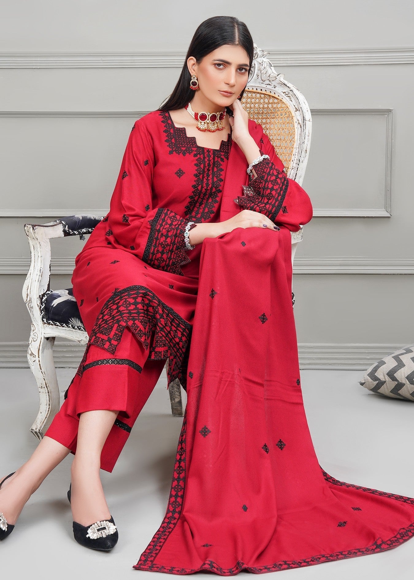 Pashmire Ruby Women 3pcs